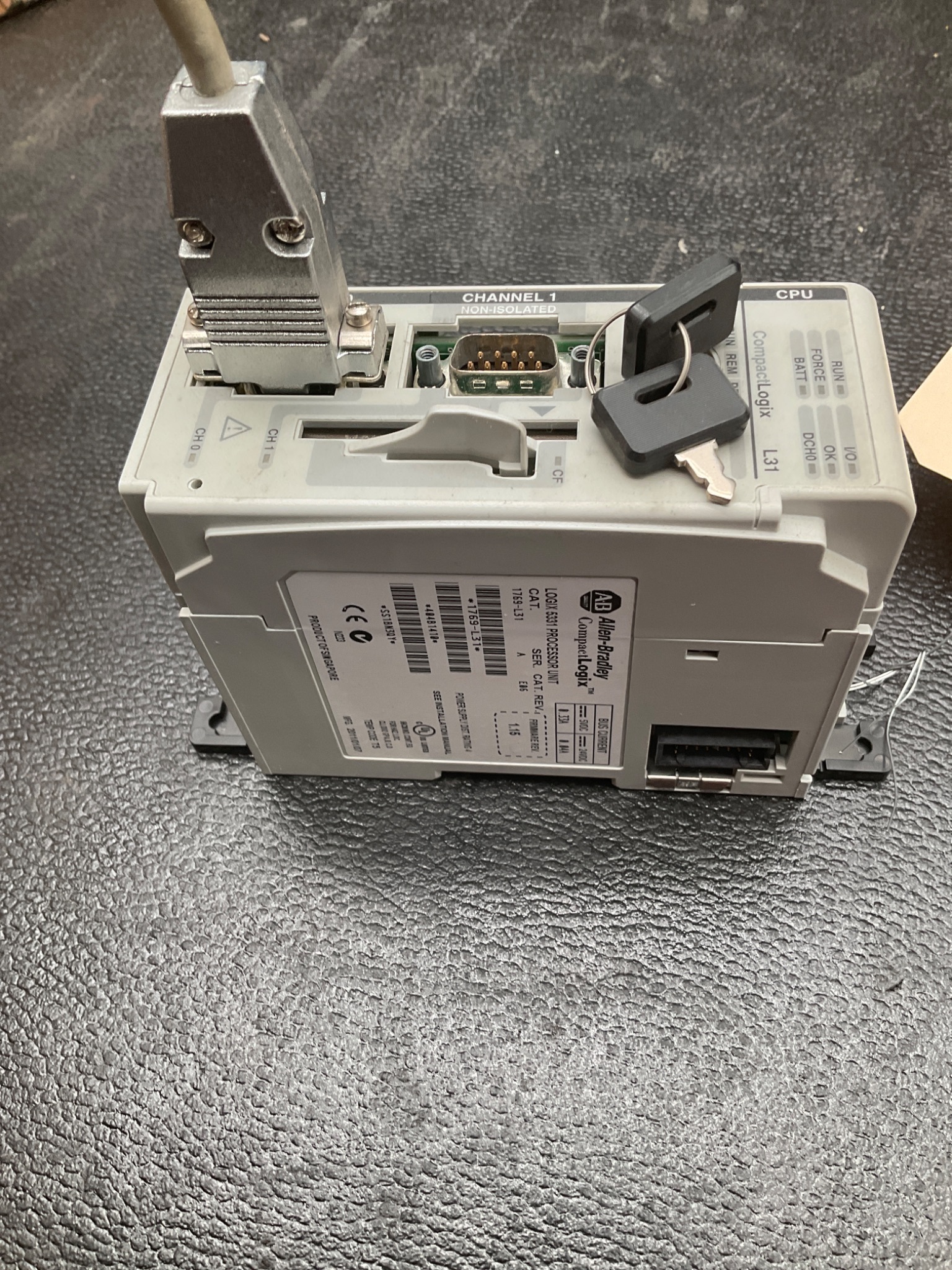 ALLEN BRADLEY 1769-L31/A CompactLogix PLC Controller USED 5