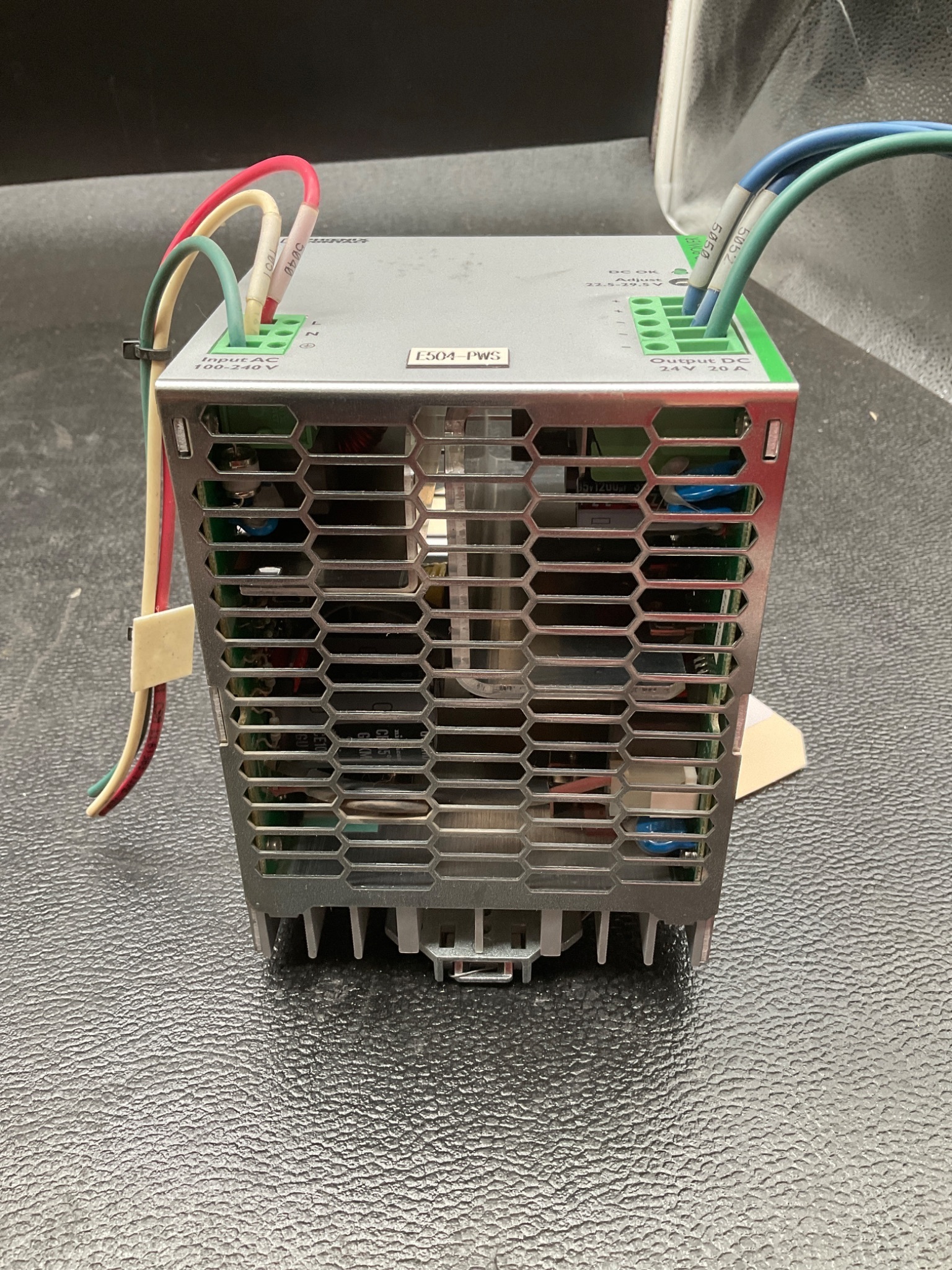 PHOENIX CONTACT TRIO-PS/1AC/24DC/20 DIN Rail Power Supply 24V 20A USED 3