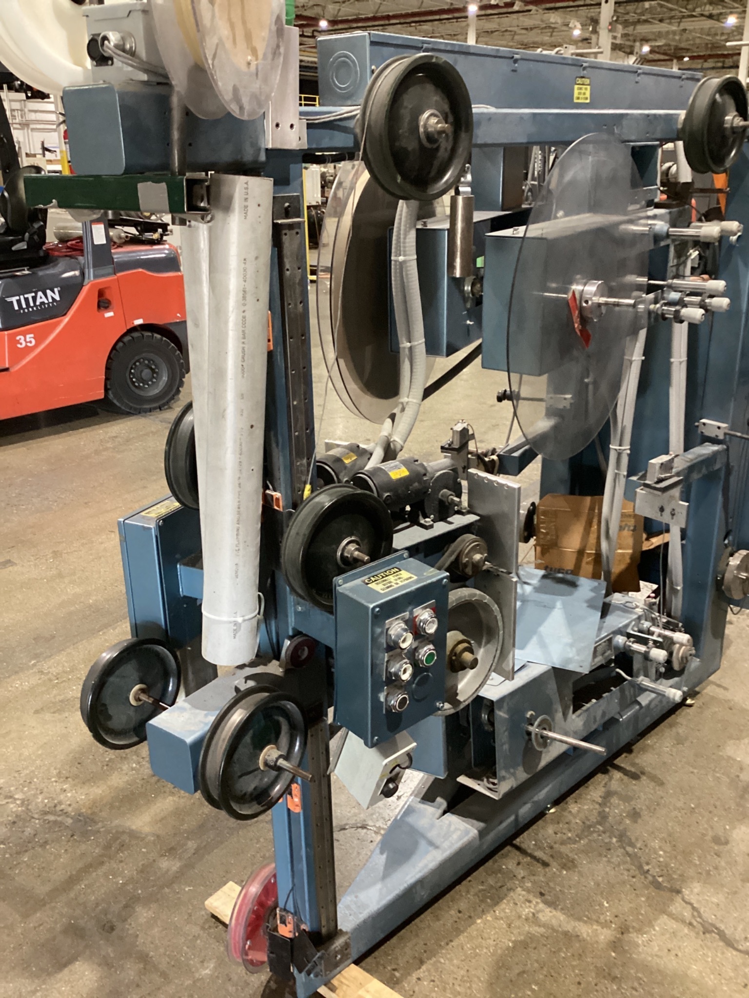 COILTEK CI 500 Coil Recoiler 500 LBS Max USED 5
