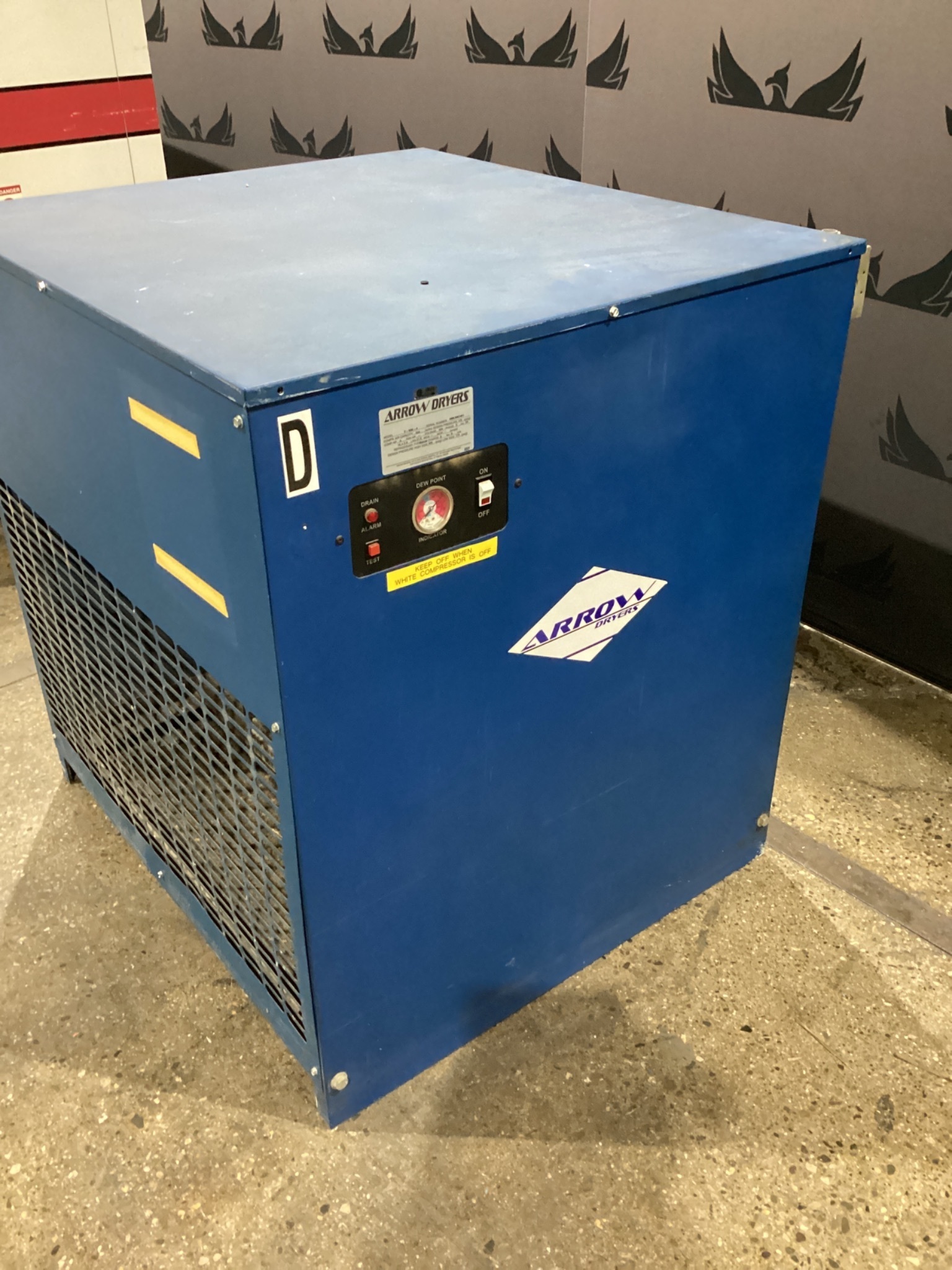 ARROW DRYERS F-500-4 500 SCFM Refrigerated Air Dryer USED 1