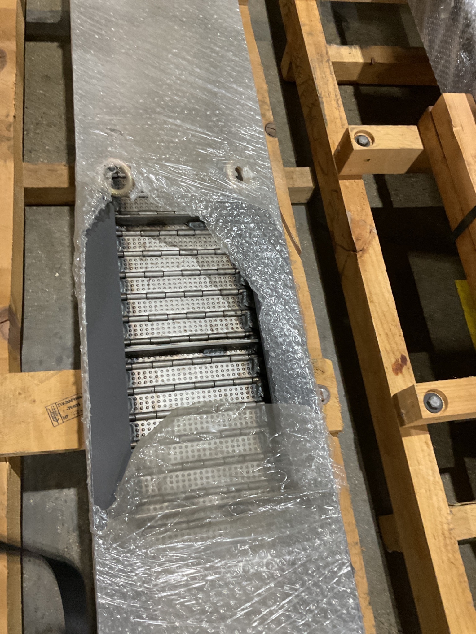 SIN MIN 2016 CHIP CONVEYOR 84" x 7" W/ 44" DISCHARGE NEW 3