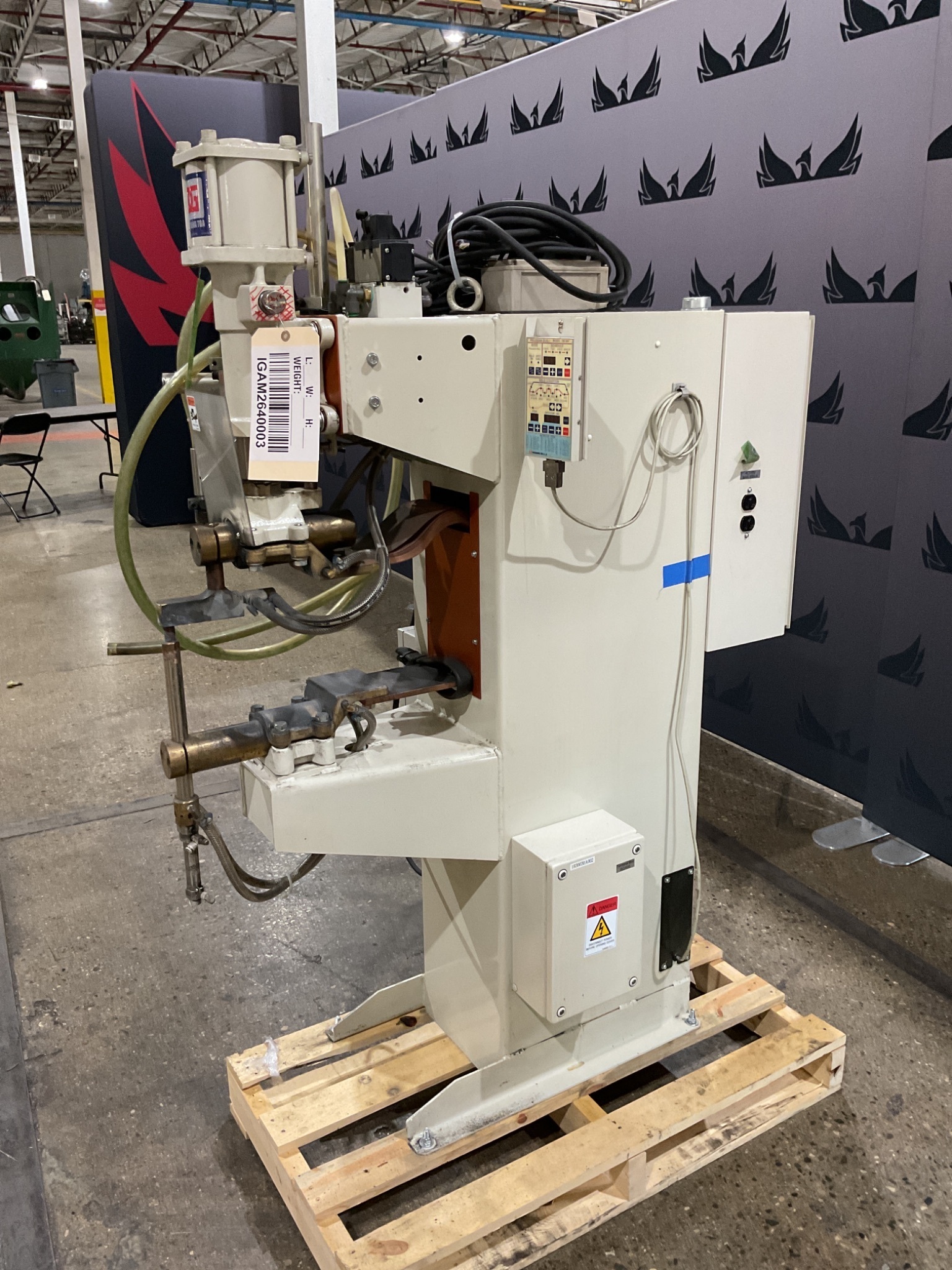DENGENSHA TOA PED SPOT WELDER NDZ-050-46BTG-R-D 480V USED 2