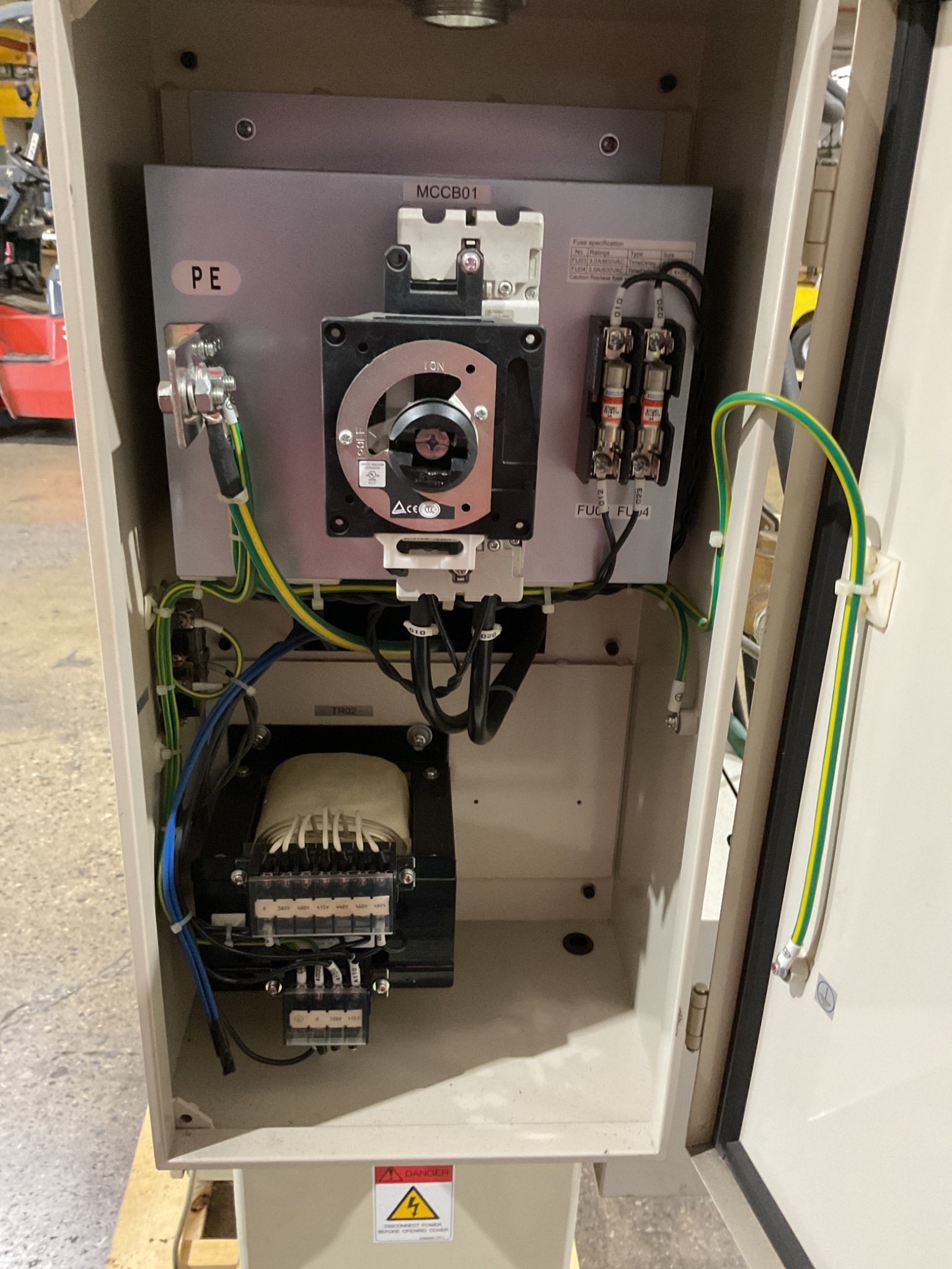 DENGENSHA TOA PED SPOT WELDER NDZ-050-46BTG-R-D 480V USED 4