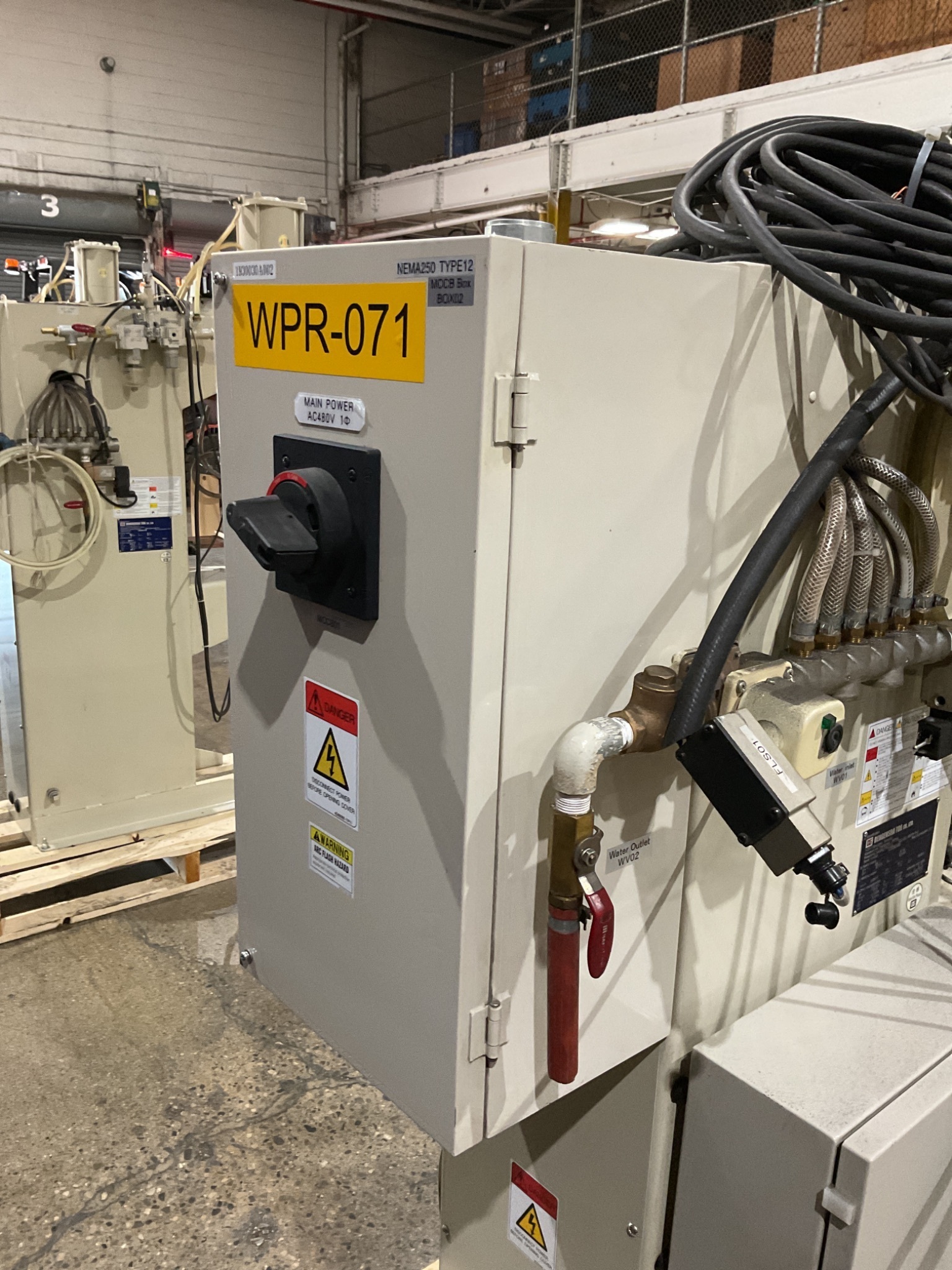 DENGENSHA TOA PED SPOT WELDER NDZ-050-46BTG-R-D 480V USED 5