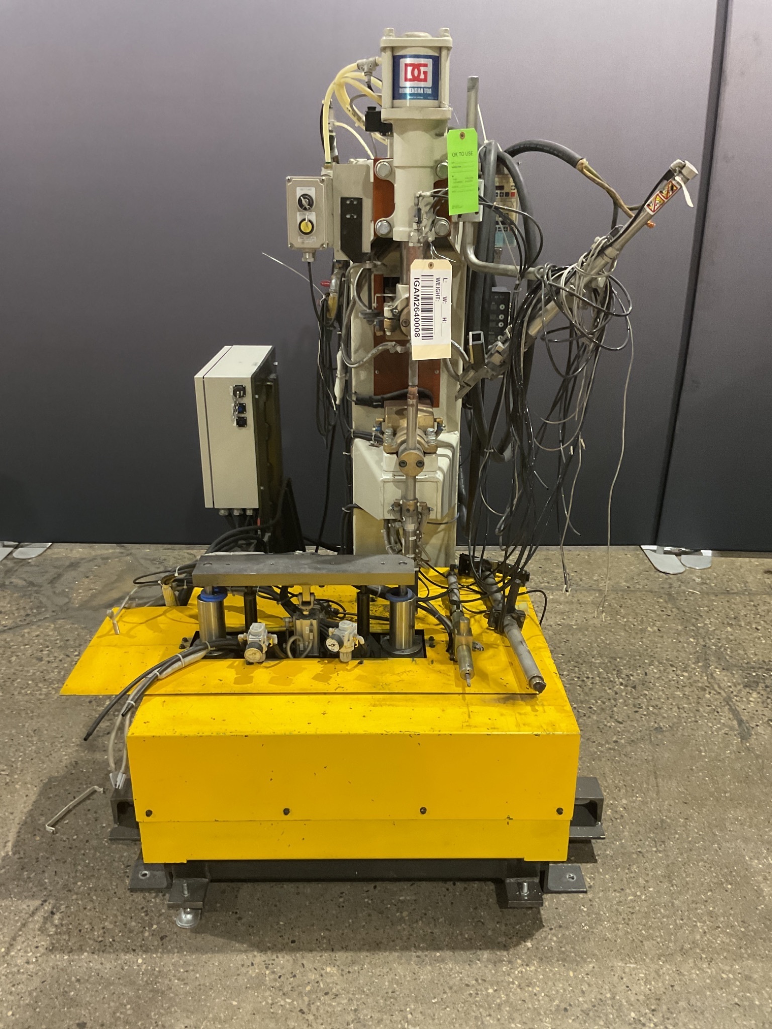 DENGENSHA TOA PED SPOT WELDER NDZ-050-46BNQ-R-D 60KVA 480V USED 0