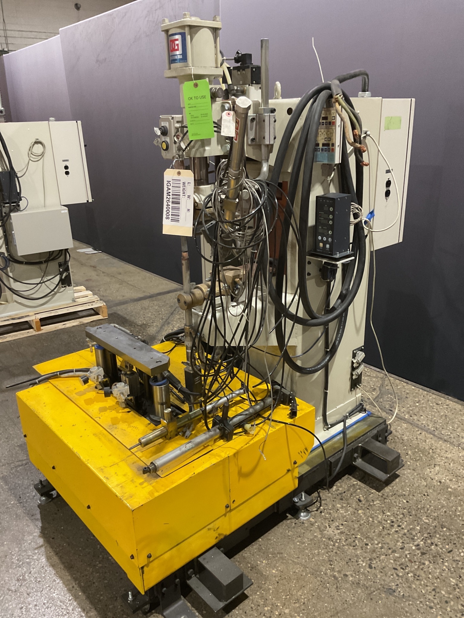 DENGENSHA TOA PED SPOT WELDER NDZ-050-46BNQ-R-D 60KVA 480V USED 1