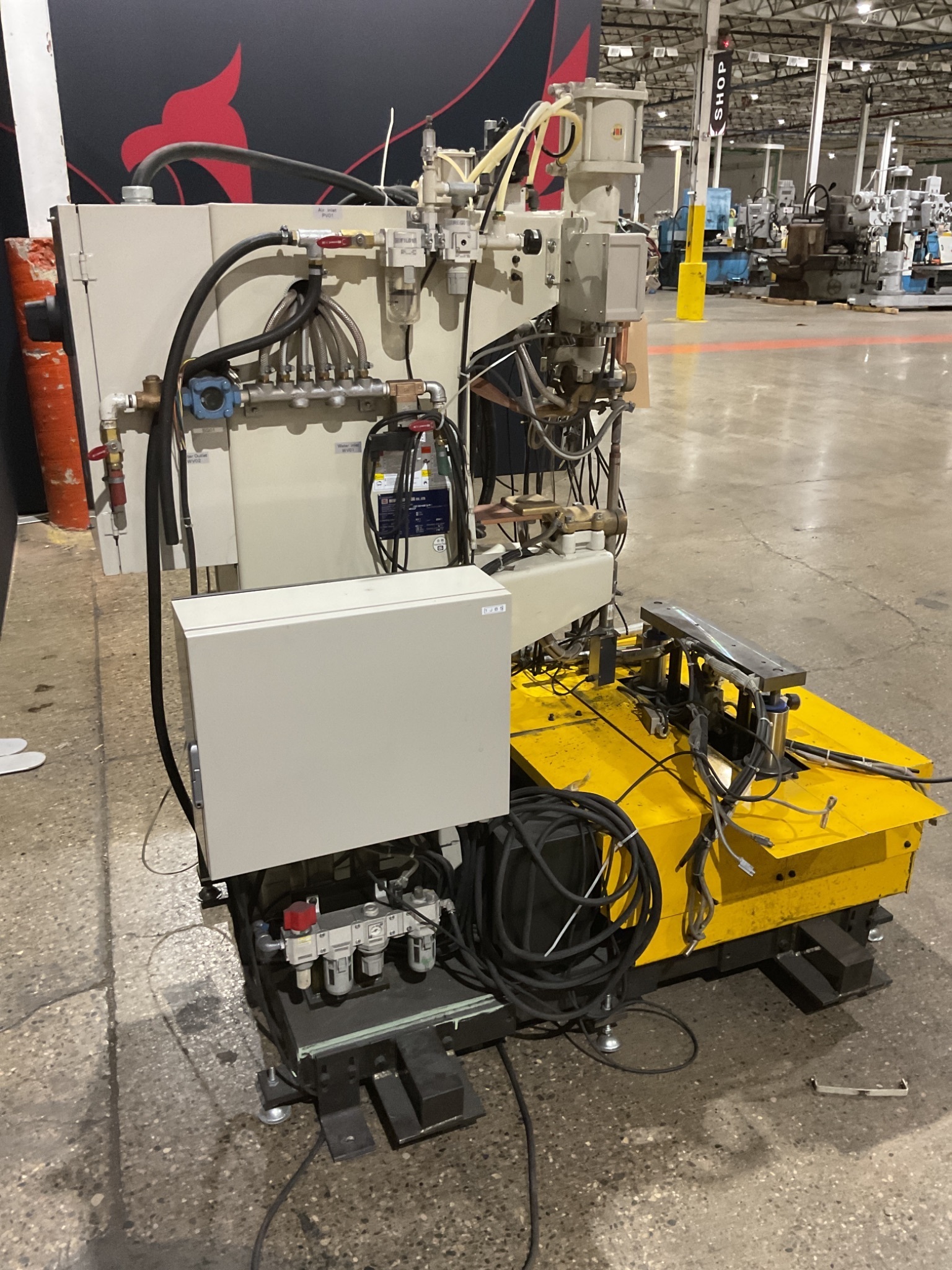 DENGENSHA TOA PED SPOT WELDER NDZ-050-46BNQ-R-D 60KVA 480V USED 4