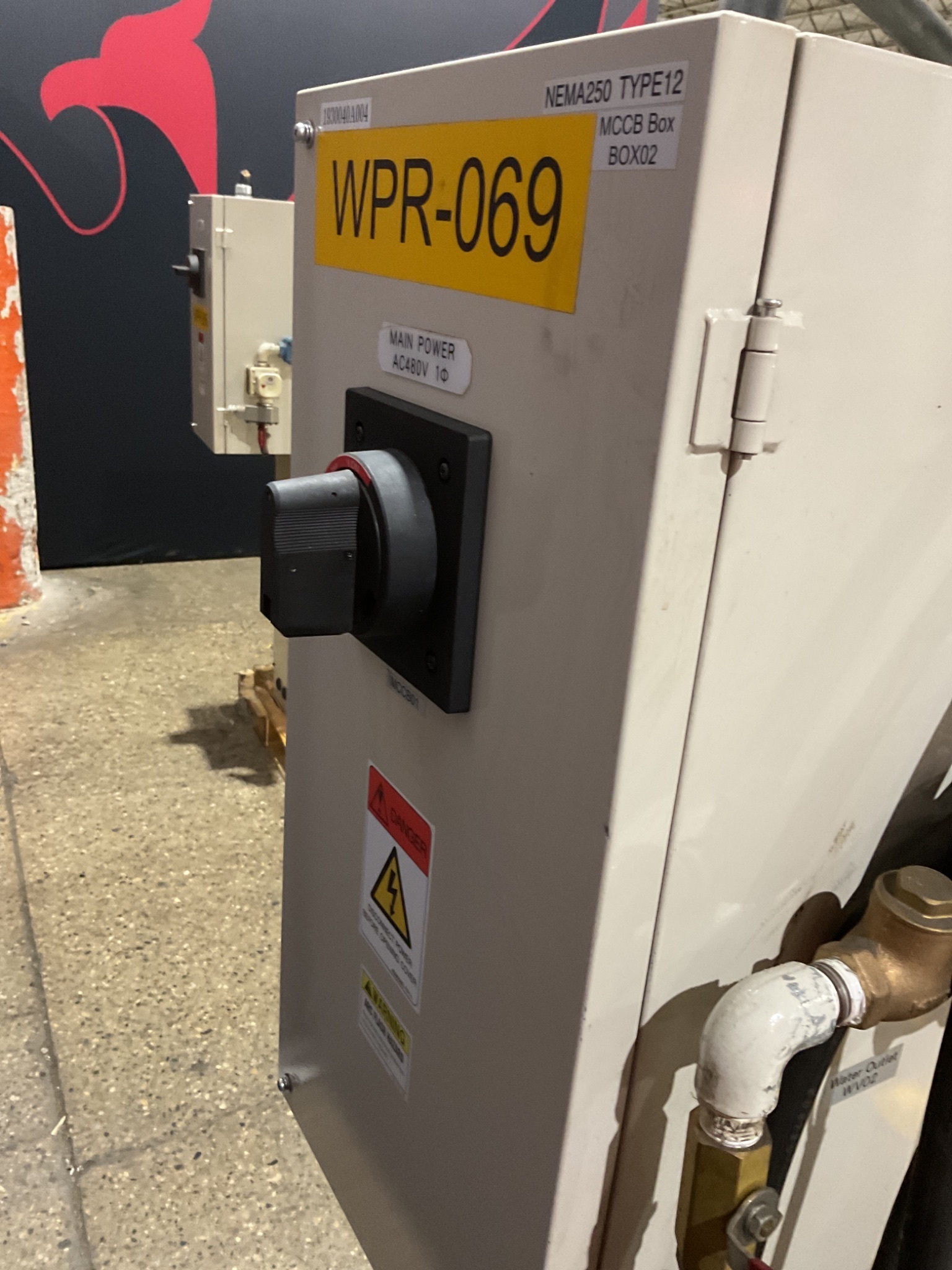 DENGENSHA TOA PED SPOT WELDER NDZ-050-46BNQ-R-D 60KVA 480V USED 5