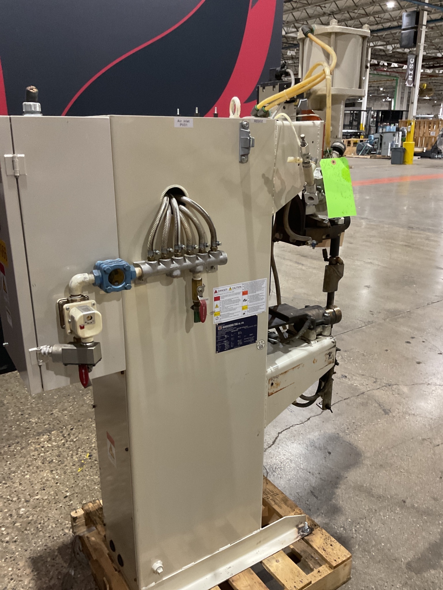 DENGENSHA TOA PED SPOT WELDER 60KVA 480V USED 3