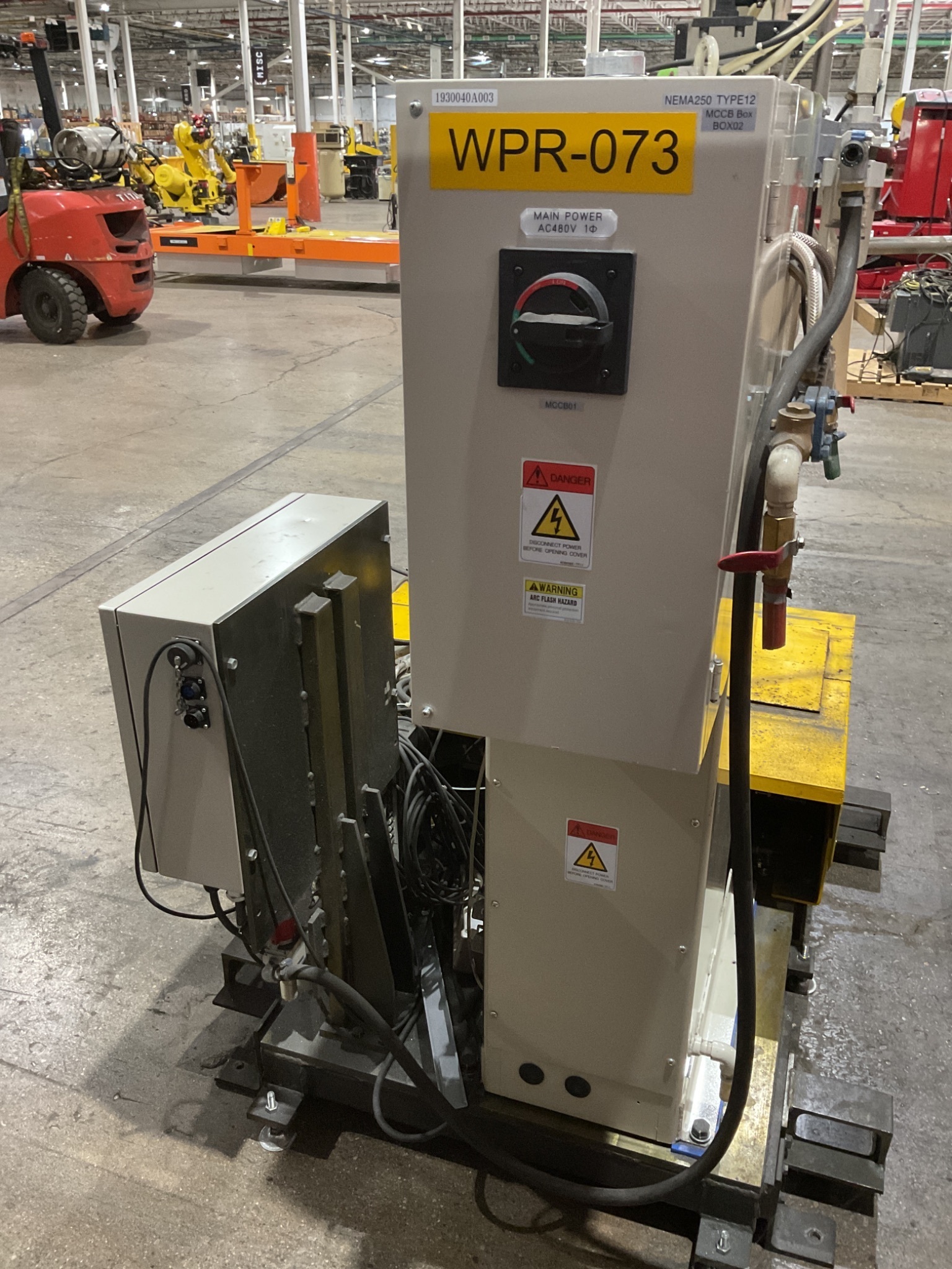 DENGENSHA TOA PED SPOT WELDER NDZ-050-46BNQ-R-D 60KVA 480V USED 5