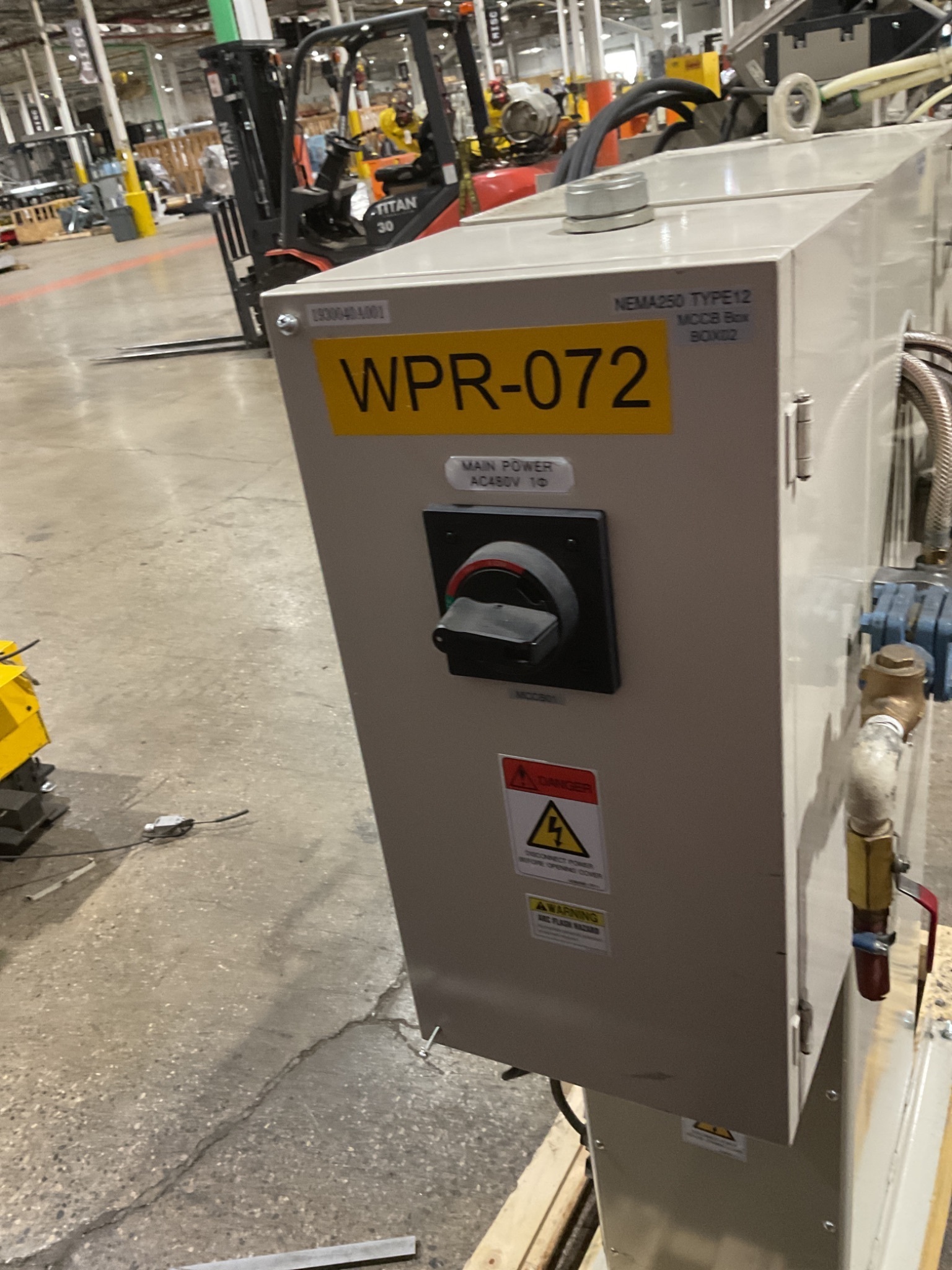 DENGENSHA TOA PED SPOT WELDER NDZ-050-46BNQ-R-D 60KVA 480V USED 5