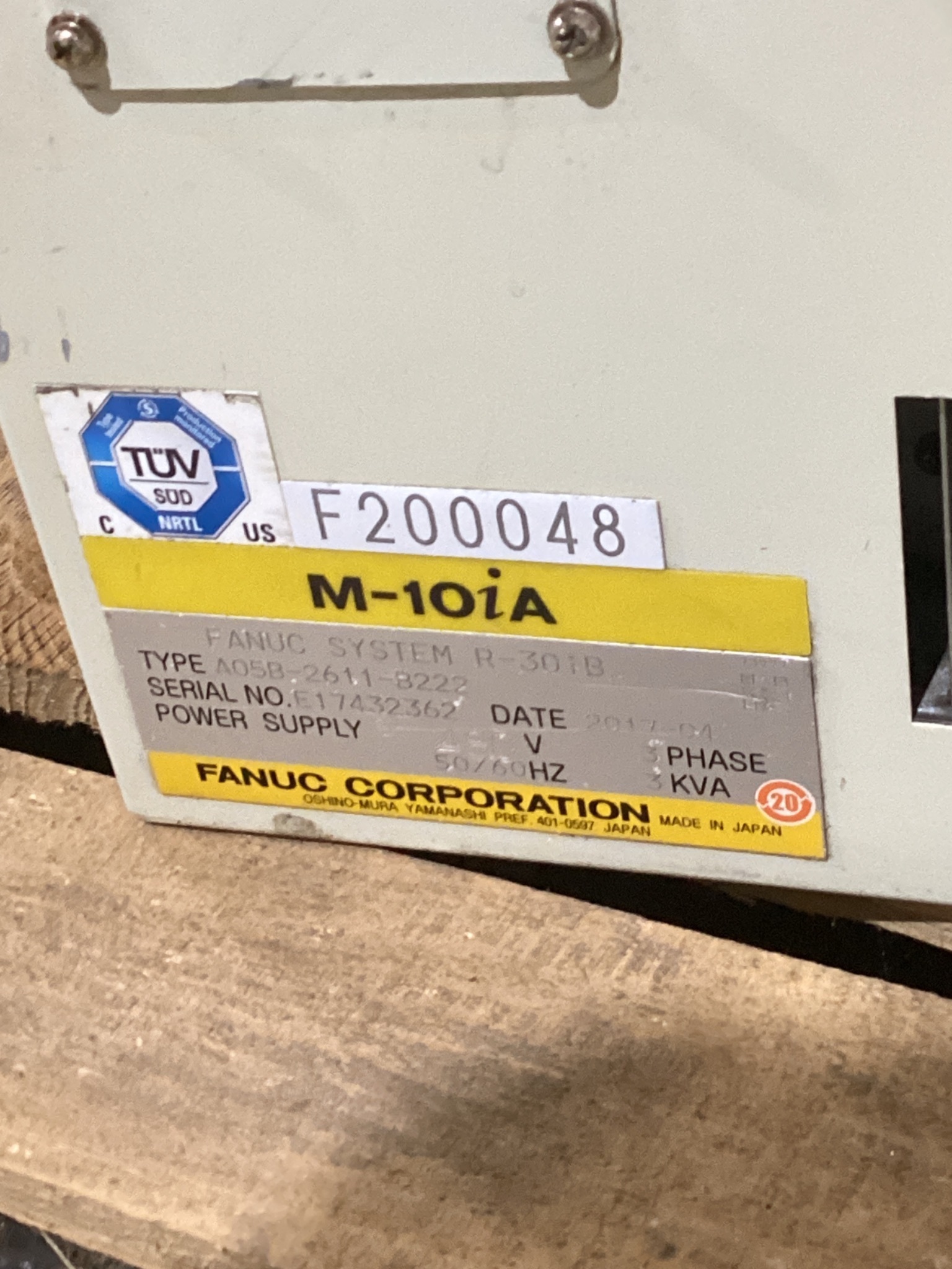 FANUC M-10iA/12 Complete w/ R-30iB Controller USED 13