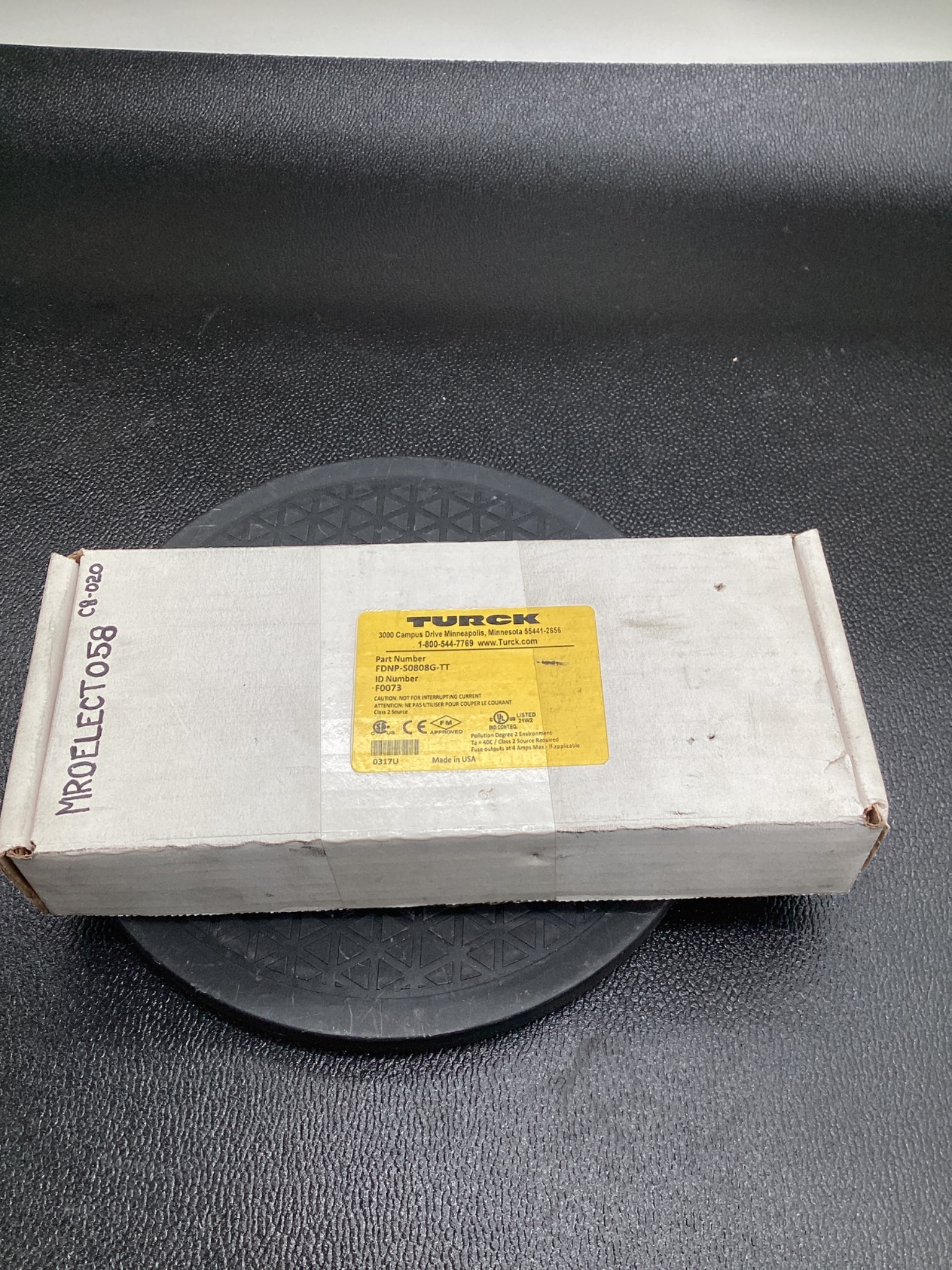 TURCK FDNP-50808G-TT DeviceNet I/O Module 8DI 8DO 0.5A NEW 0