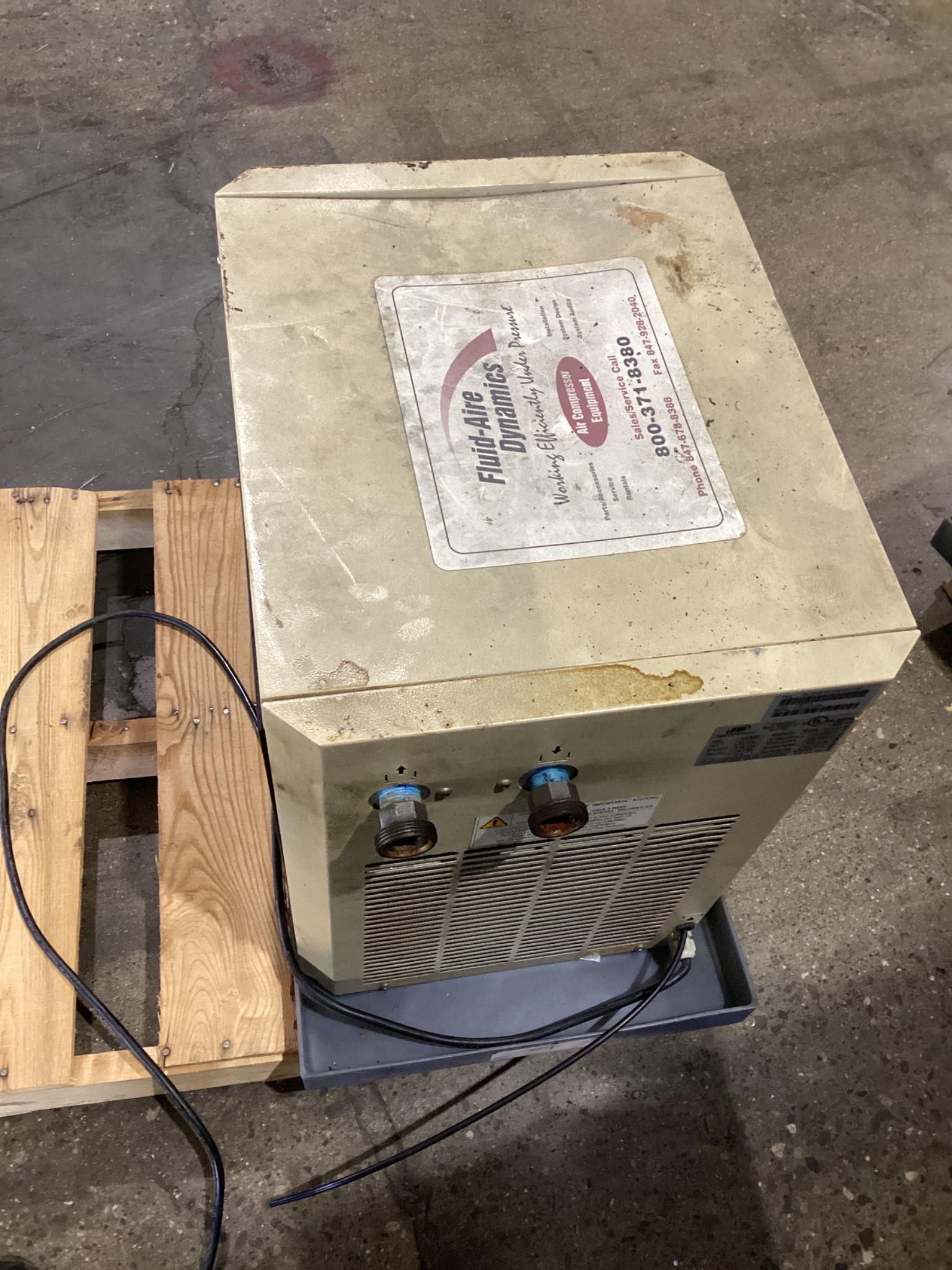 INGERSOLL-RAND D108IN 64 SCFM Refrigerated Air Dryer USED 3
