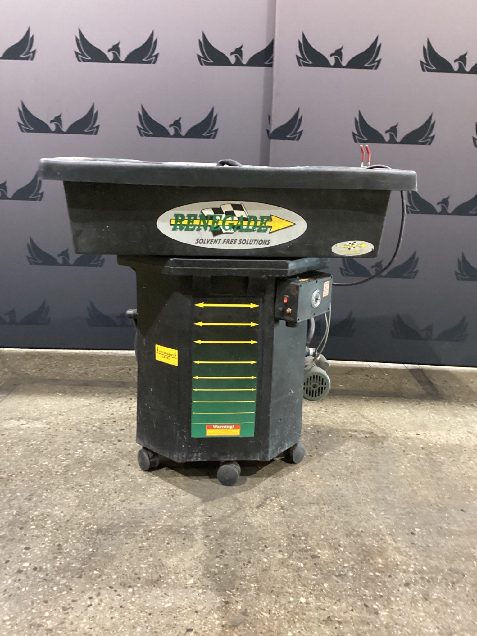 RENEGADE TMB 4000 20 Gal Heated Manual Parts Washer 120V USED AS-IS 0