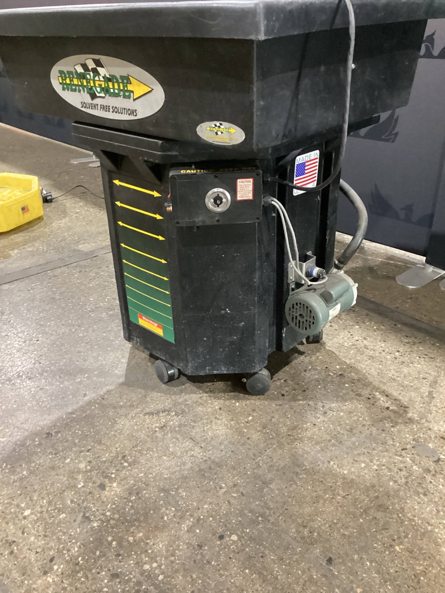 RENEGADE TMB 4000 20 Gal Heated Manual Parts Washer 120V USED AS-IS 3