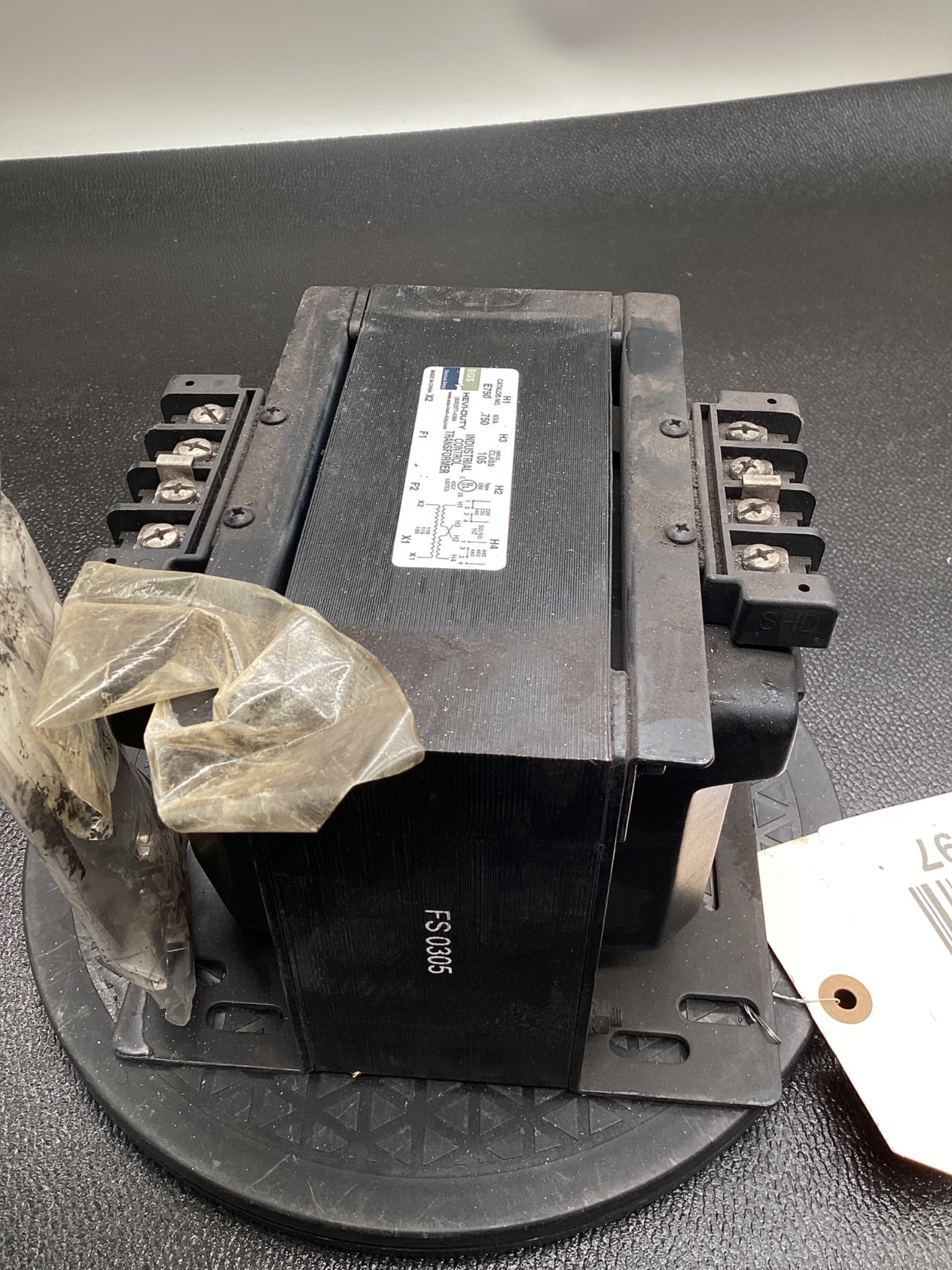 SolaHD EMERSON E750 0.75KVA Control Transformer USED 2