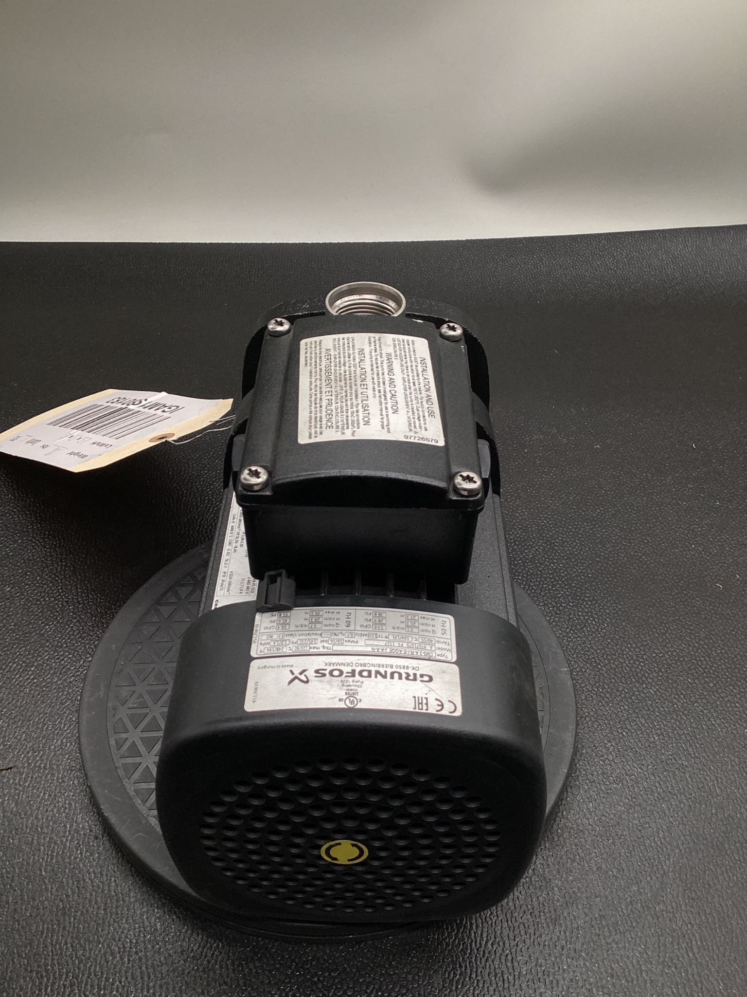GRUNDFOS ML71BA-J-C-CMS1B 0.75HP 3PH TEFC Motor 3540RPM NEW 1