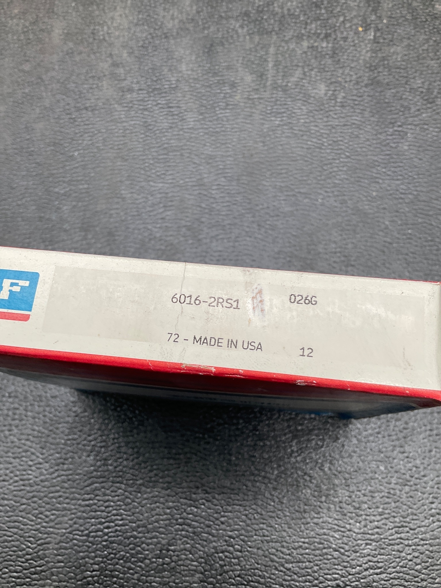 SKF 6016-2RS1 Deep Groove Ball Bearing NEW 1
