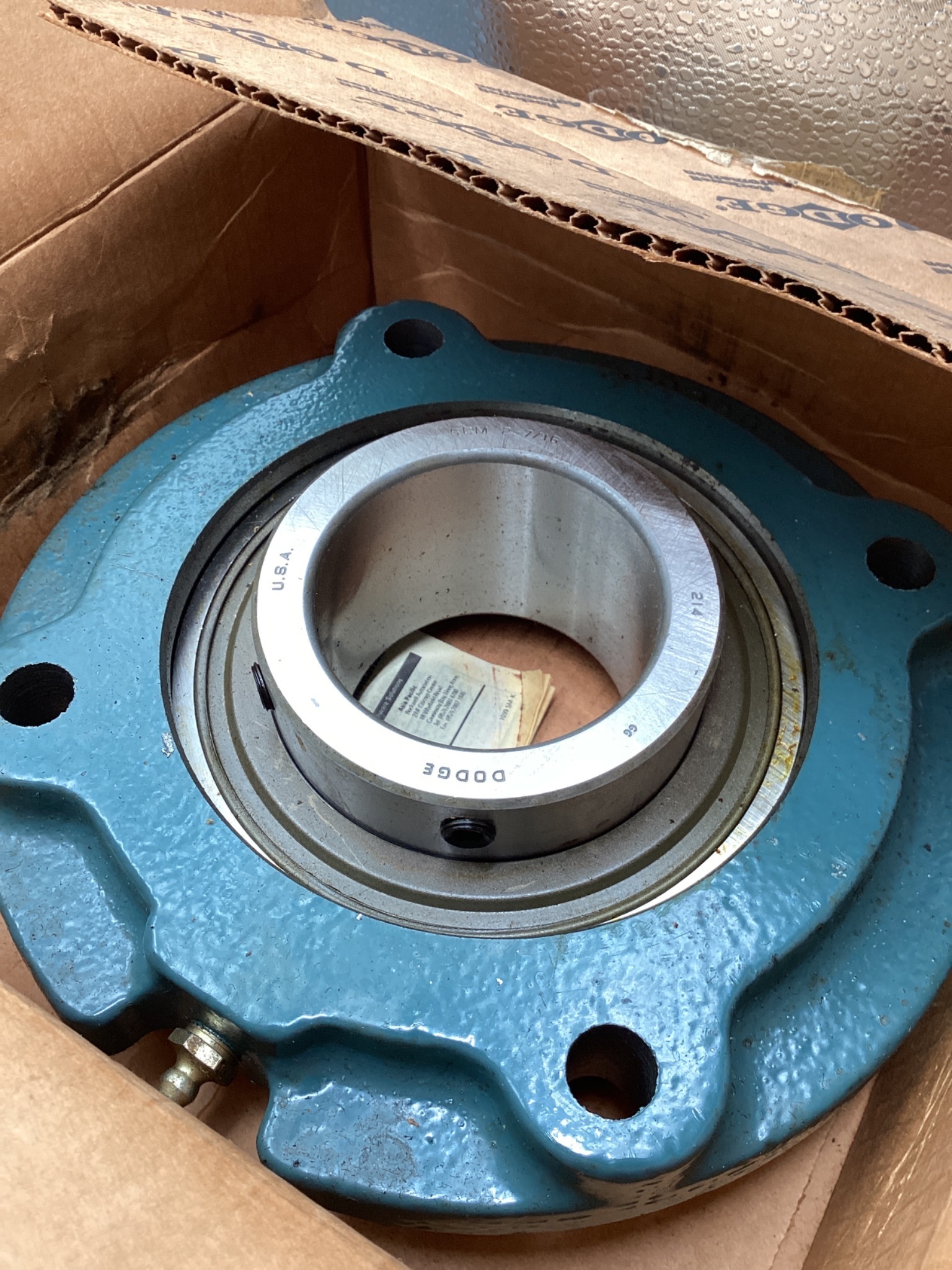 DODGE FC-SCM-207 Flanged Cartridge Ball Bearing Unit NEW 3