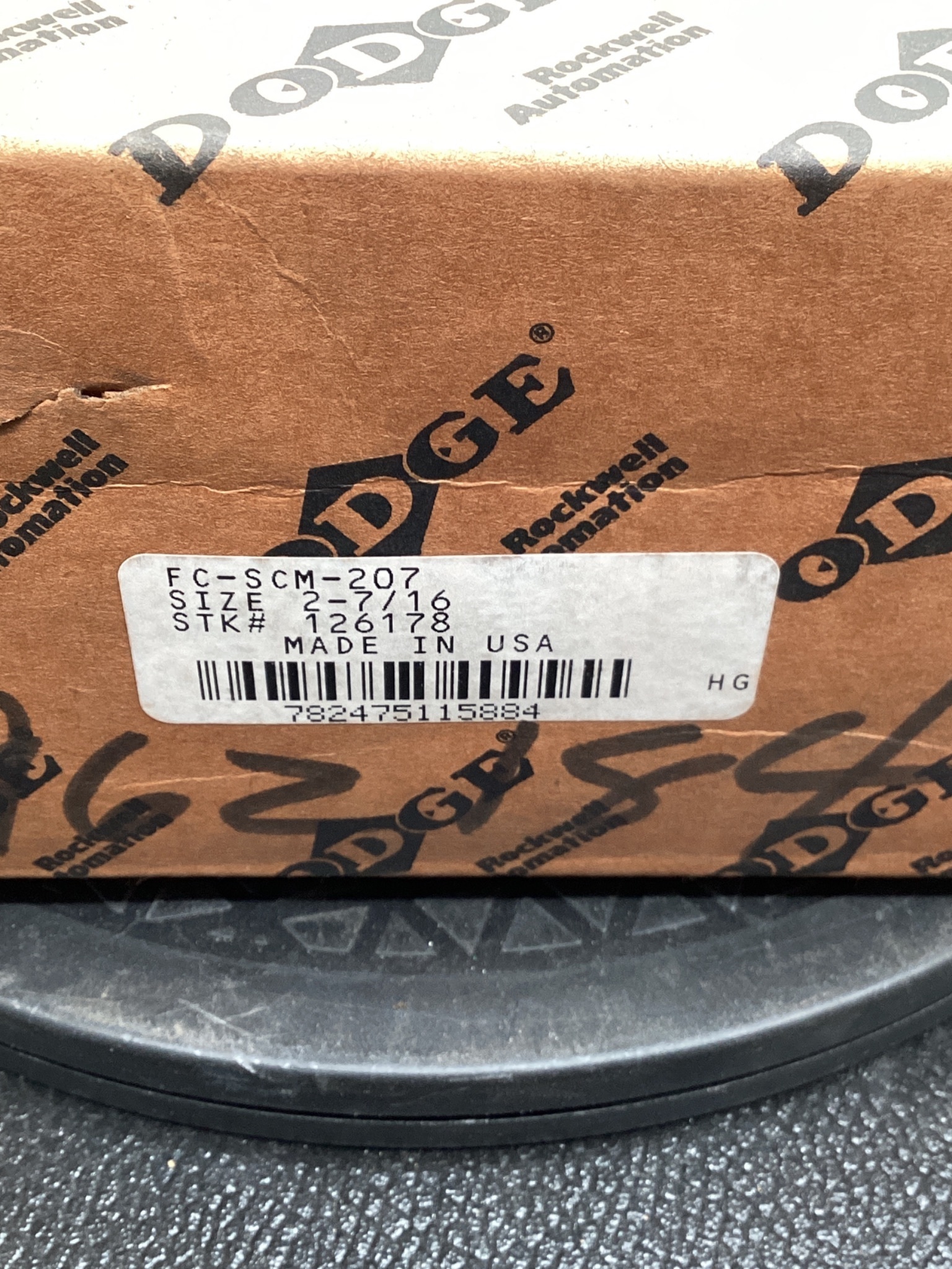 DODGE FC-SCM-207 Flanged Cartridge Ball Bearing Unit NEW 4