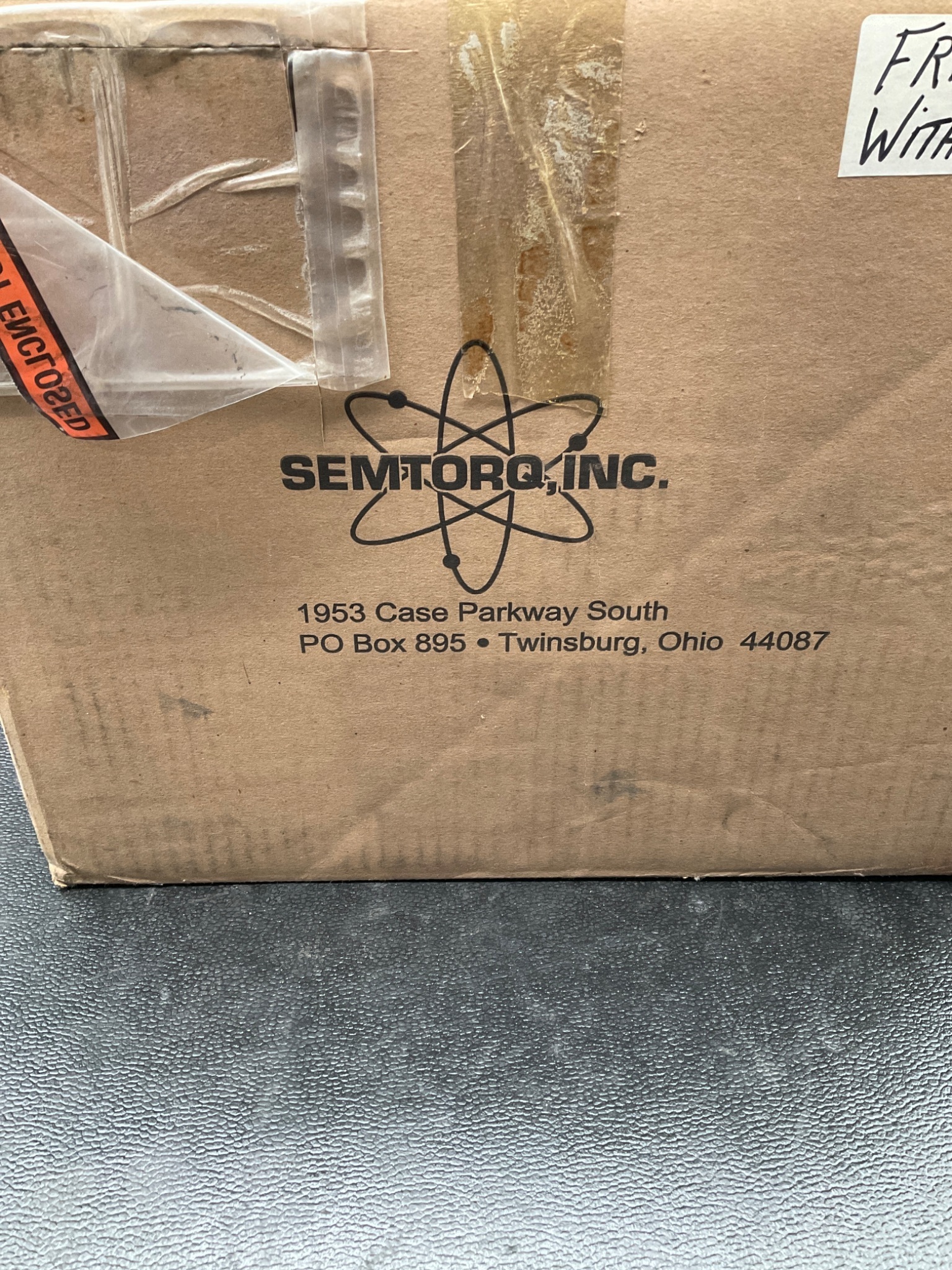 LEESON C80T17FZ4C Motor w/ SEMTORQ AD5 Gearbox 1HP 3PH USED 6