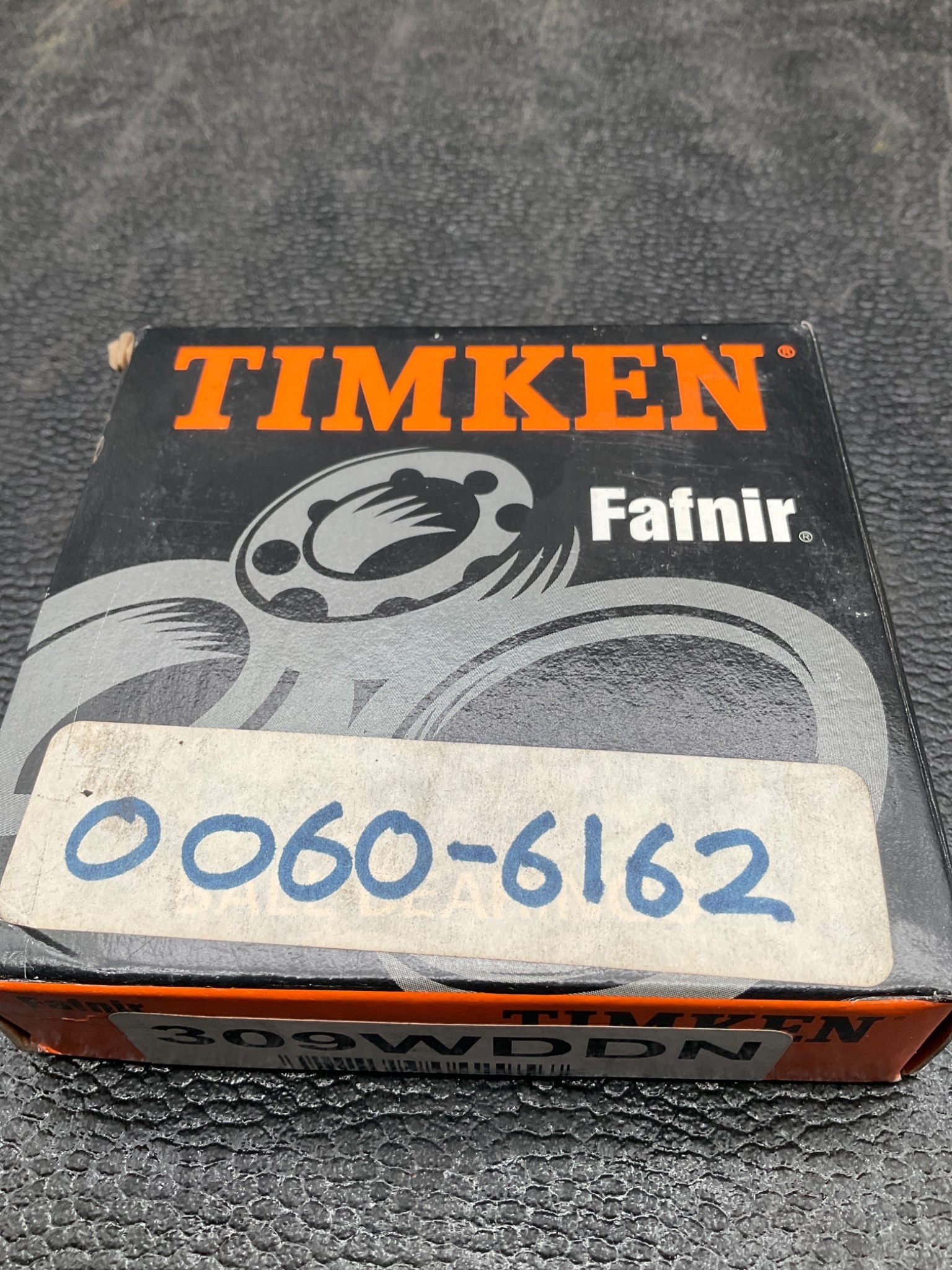 TIMKEN 309WDDN Deep Groove Ball Bearing 45x100x25mm Double Shielded NEW 0