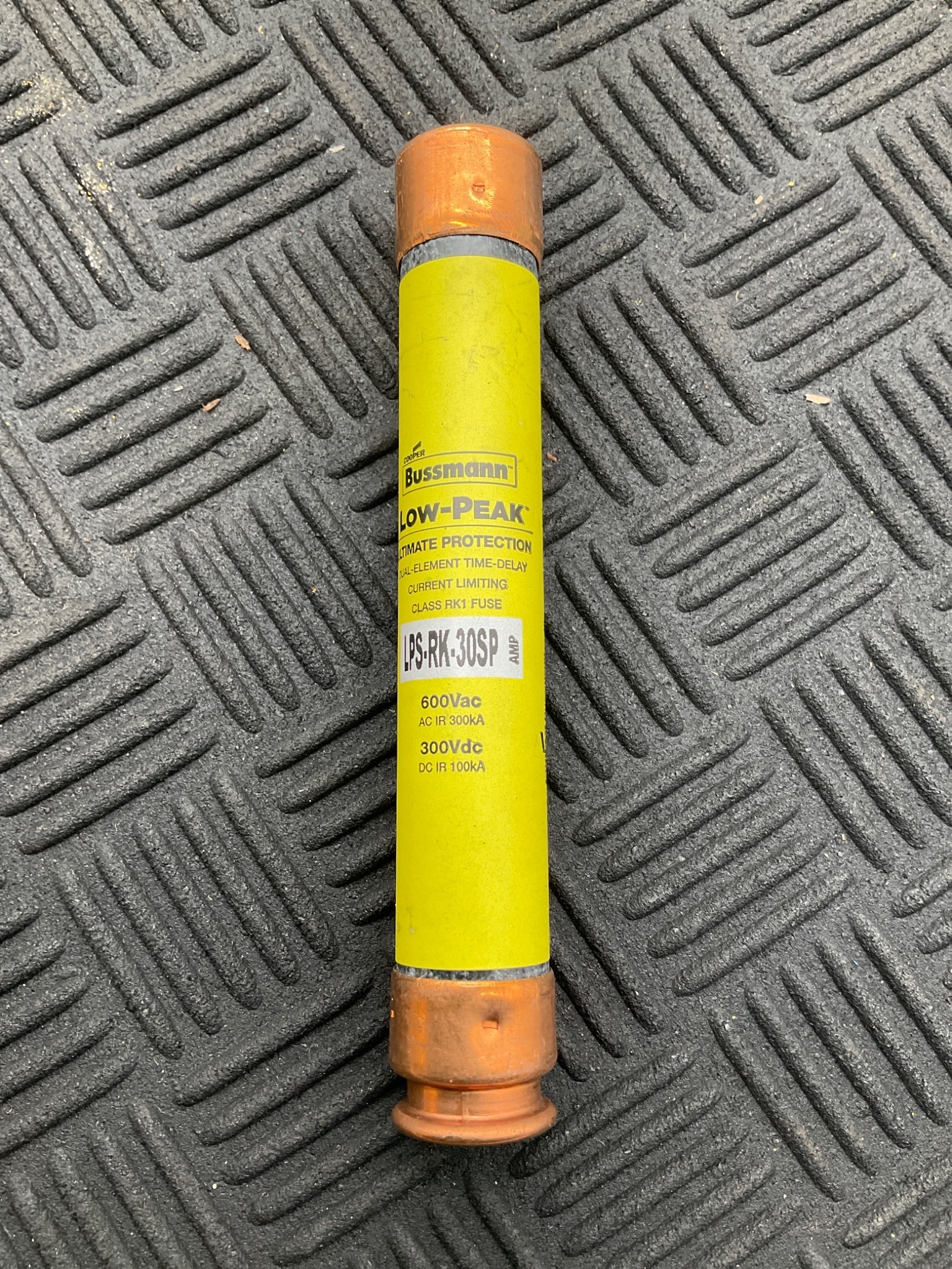 COOPER BUSSMANN LPS-RK-30SP Time-Delay Fuse 30A 600V Class NEW (10 Pack) 3