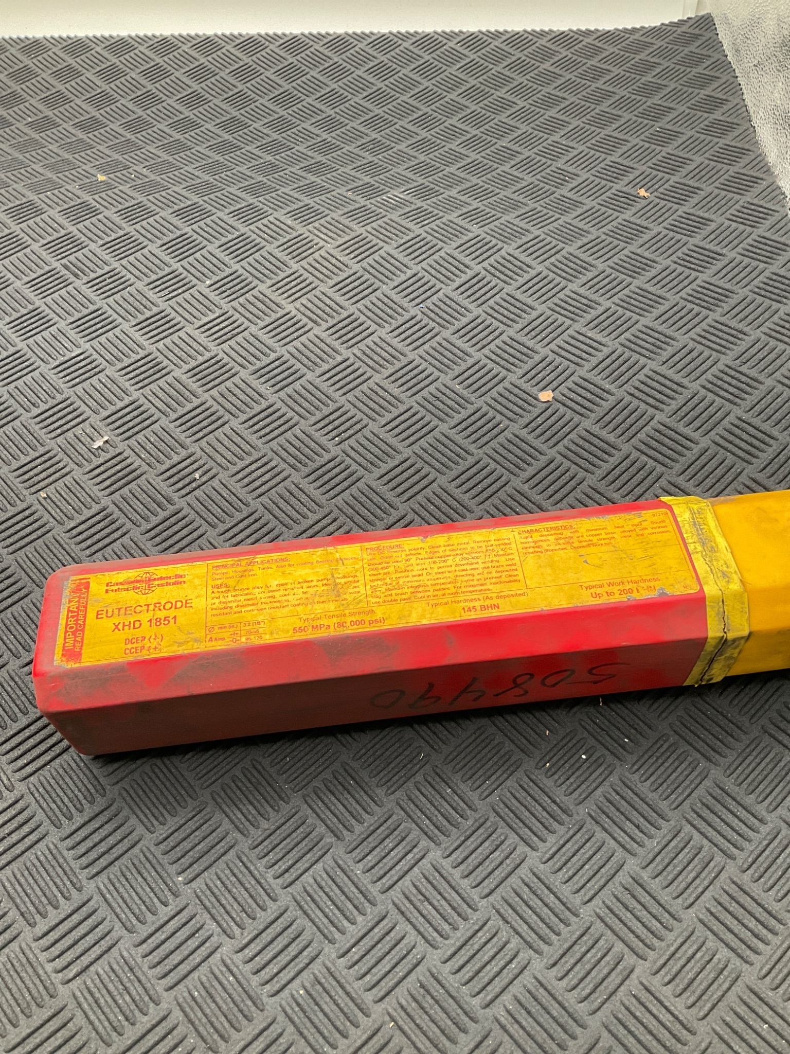 CASTOLIN EUTECTIC XHD 1851 Welding Electrodes USED 4