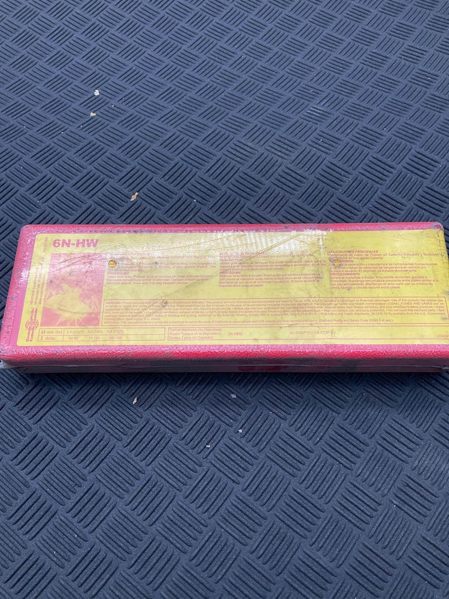 CASTOLIN EUTECTIC 6NHW-32-5K ToolTectic Maintenance Alloy Electrode NEW 3