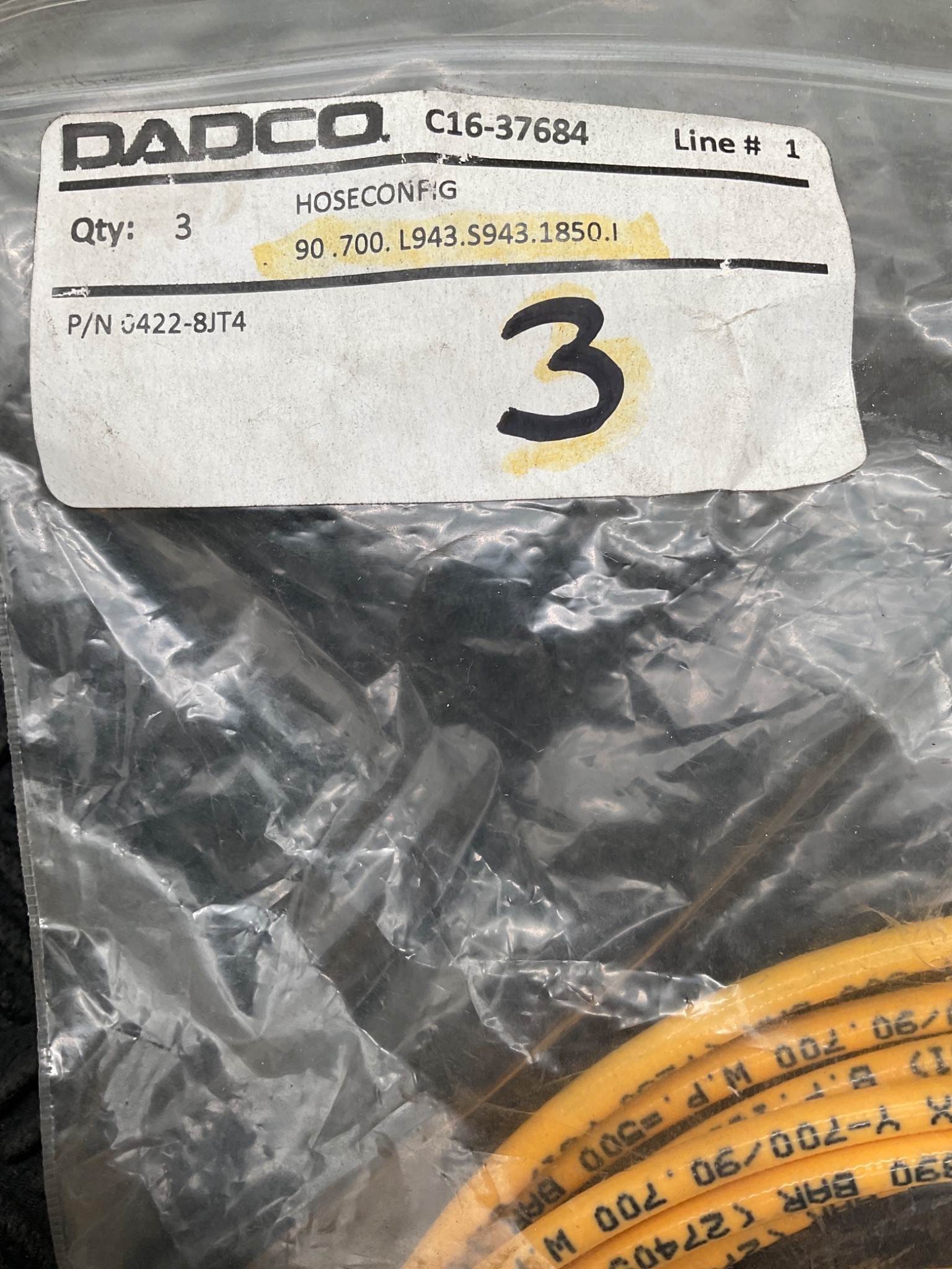 DADCO 0422-8JT4 Ultra Force Nitrogen Gas Spring NEW (3 Pack) 2