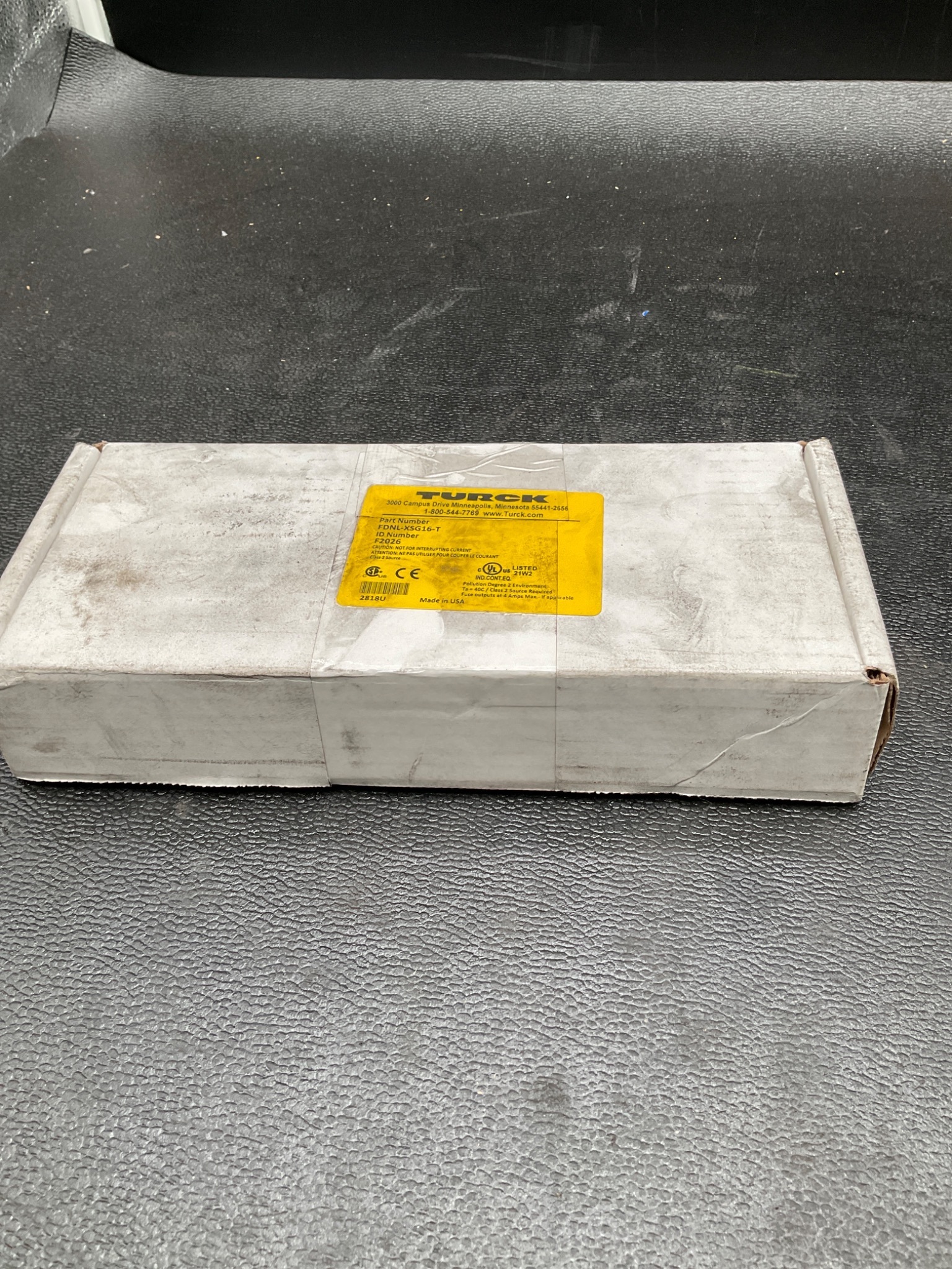 TURCK FDNL-XSG16-T DeviceNet I/O Module 16 In/Out IP67 NEW 3