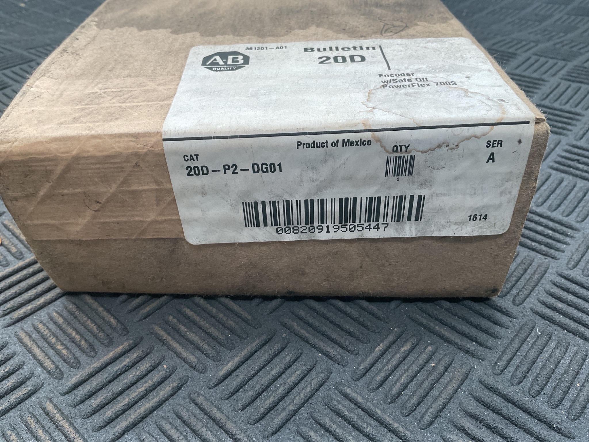 ALLEN BRADLEY 20D-P2-DG01 DriveGuard Safe-Off Encoder Board NEW 2