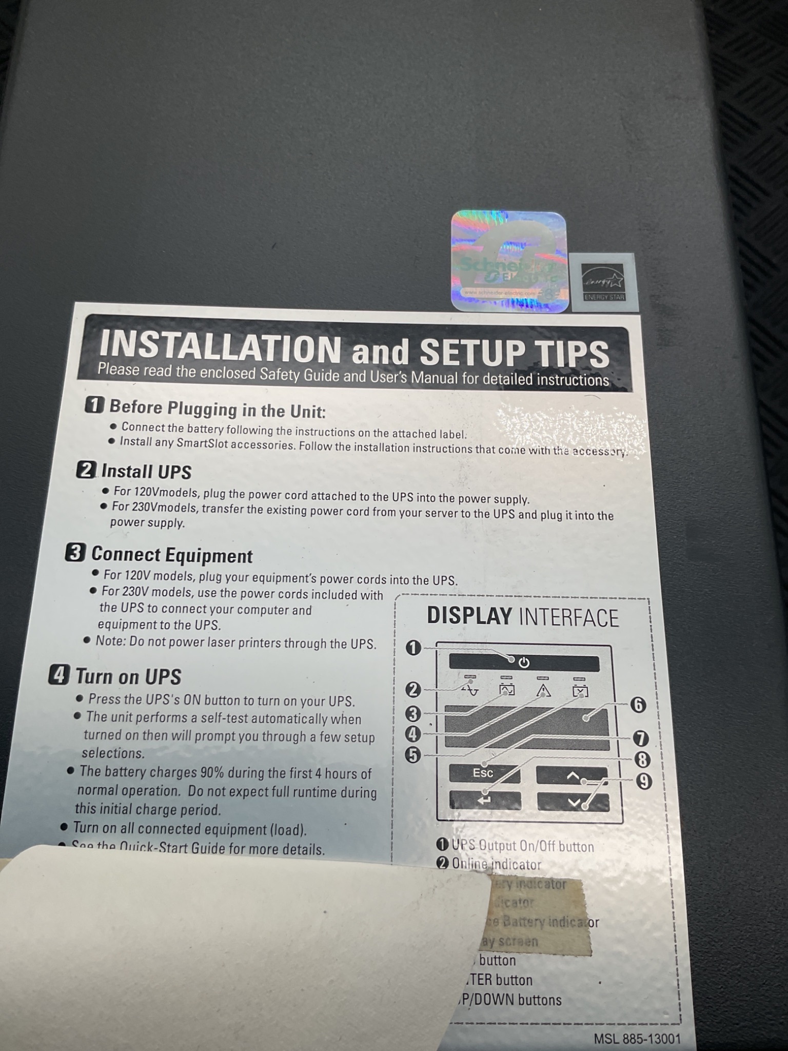 APC SMT1500 Smart-UPS 1500VA 120V LCD Tower Battery Backup NEW 4