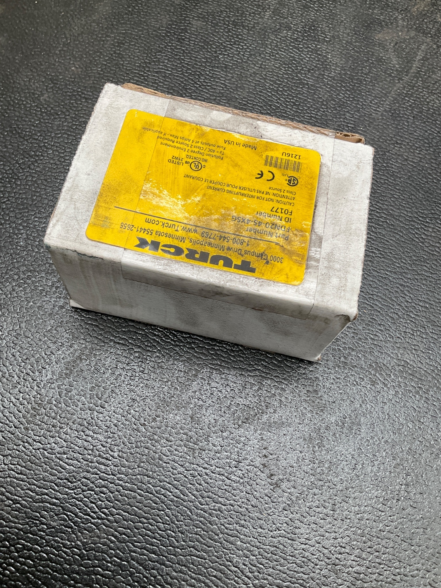 TURCK FDN20-4S-4XSG CONNECTOR USED 3