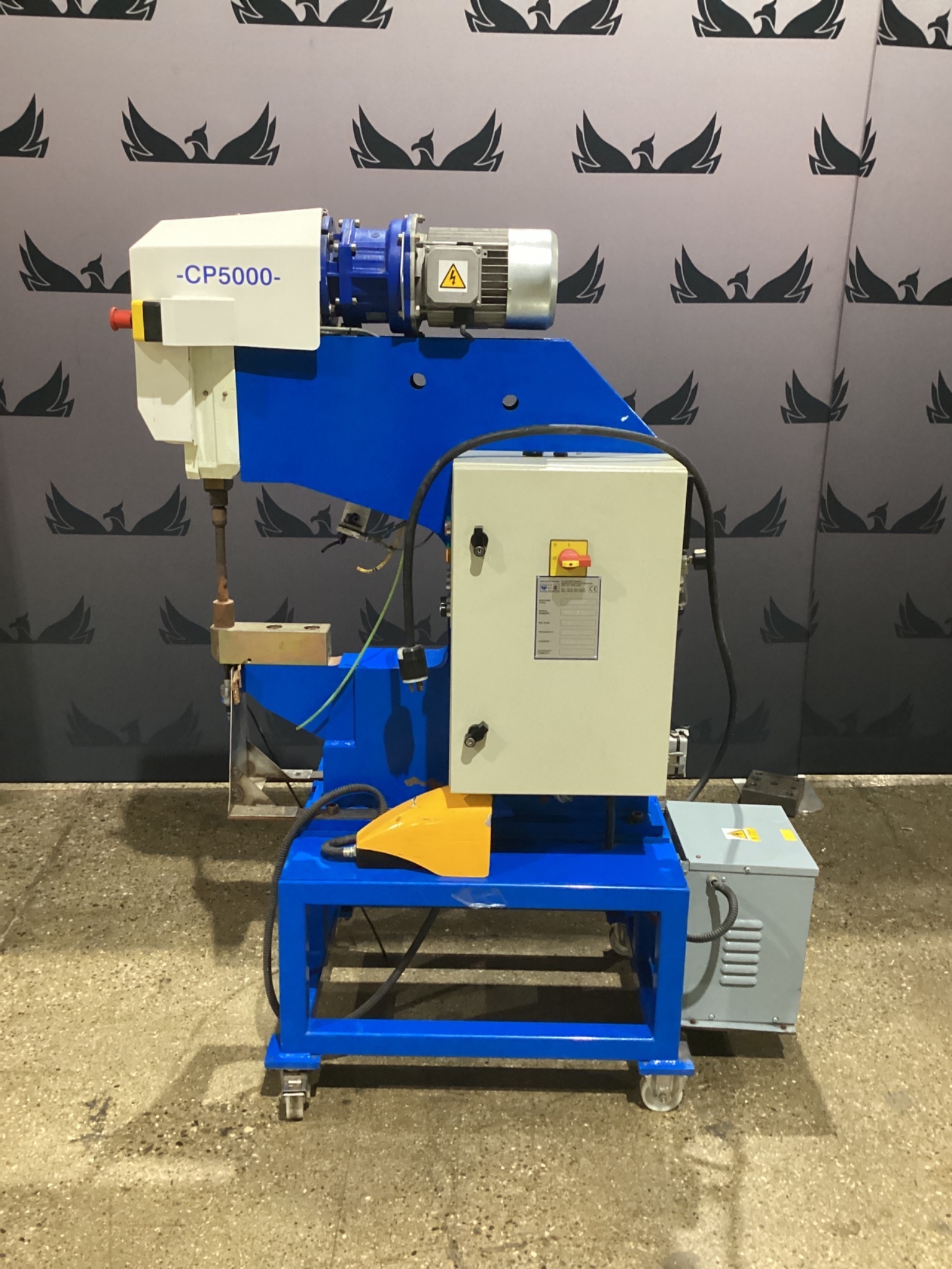 P.S.M. CP5000 Pneumatic Piercer Press USED 0