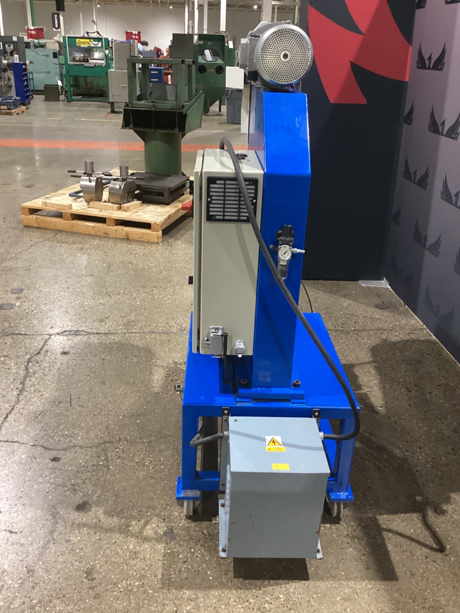 P.S.M. CP5000 Pneumatic Piercer Press USED 2