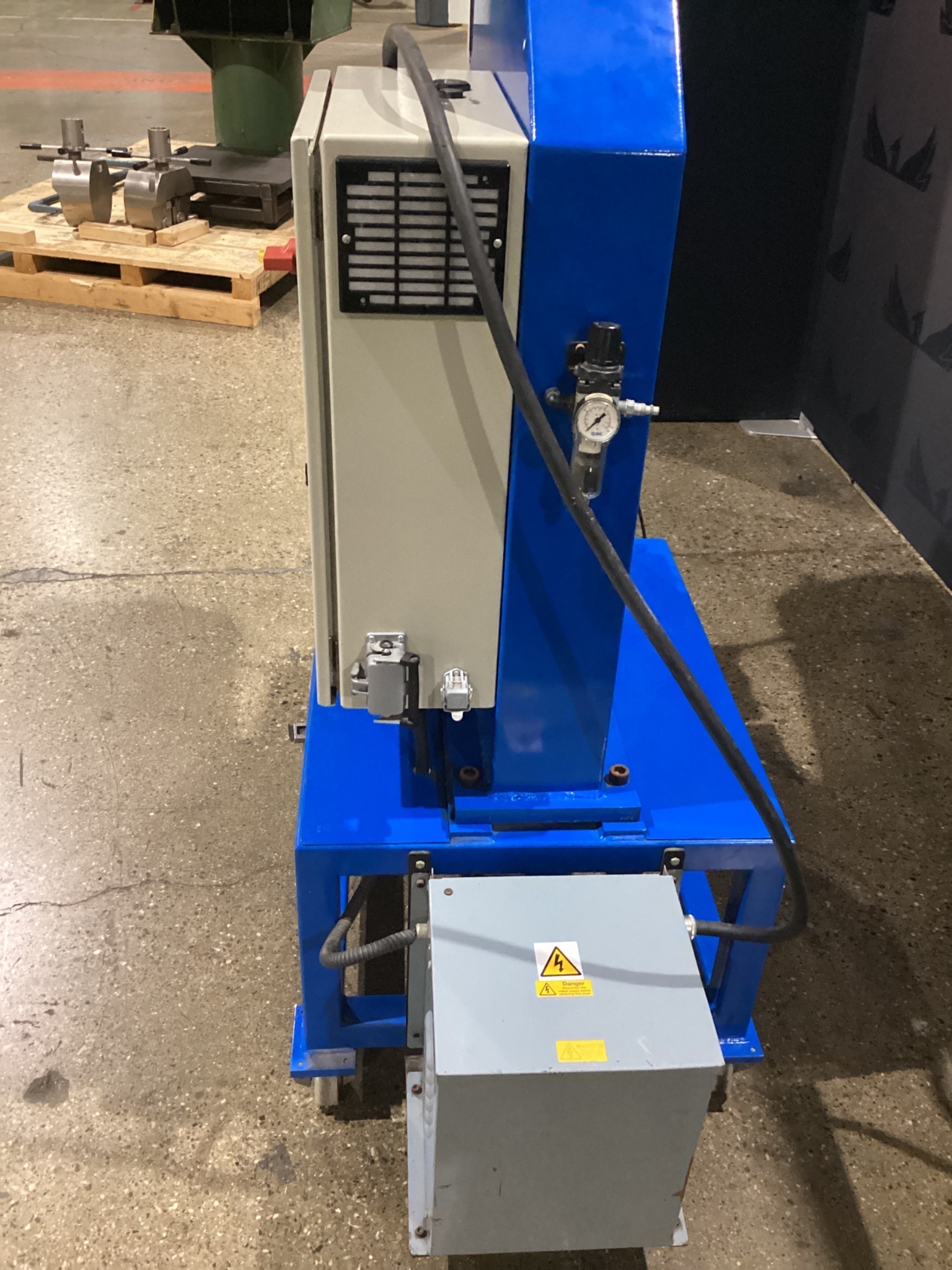 P.S.M. CP5000 Pneumatic Piercer Press USED 3