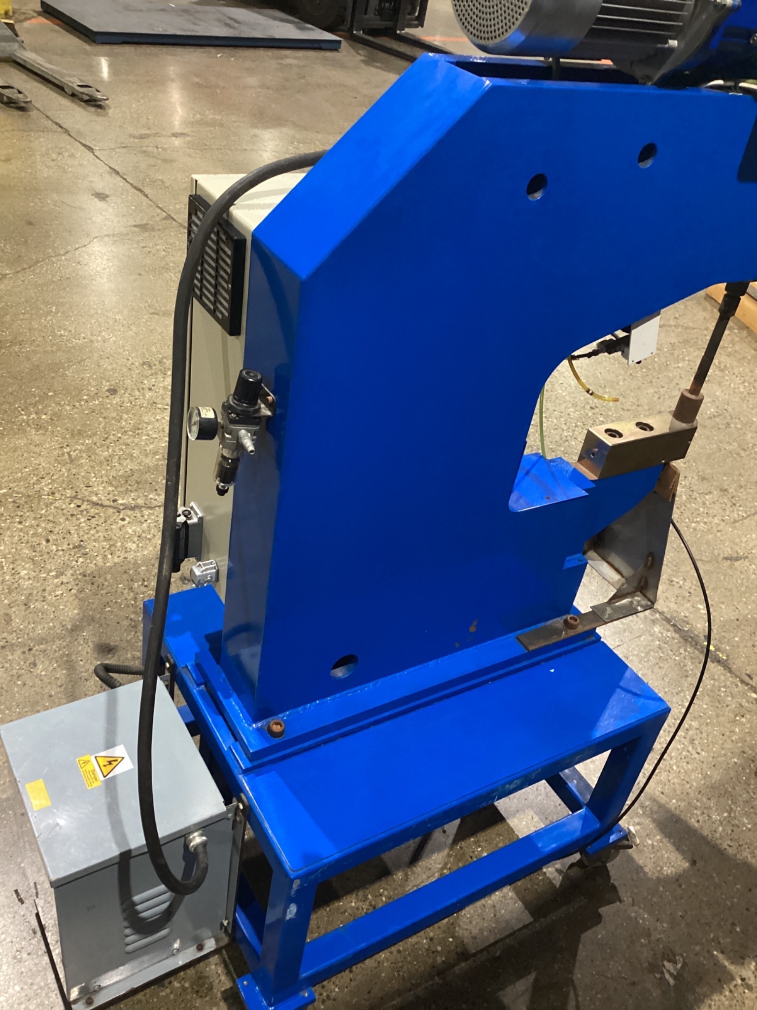P.S.M. CP5000 Pneumatic Piercer Press USED 4