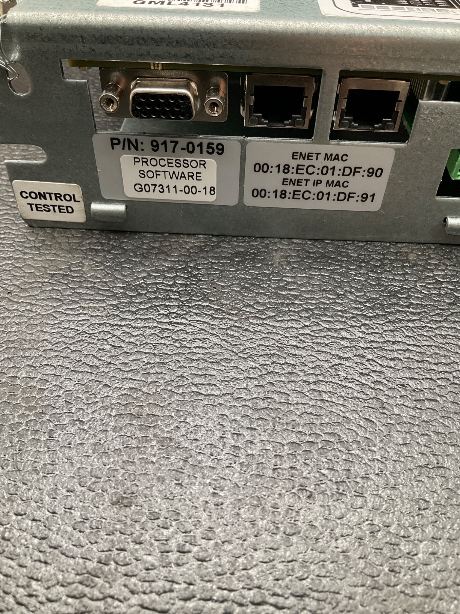 WTC 917-0159 ETHERNET MODULE USED 2