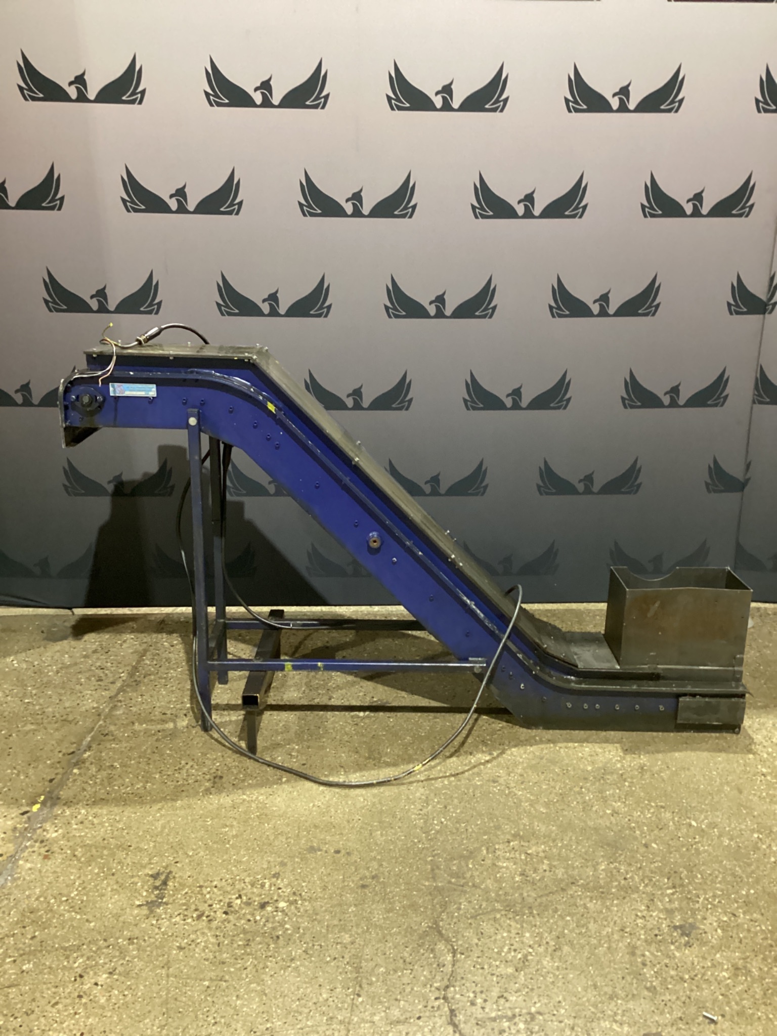 GÖSSLING 200-13797-03-3B Magnetic Slide Conveyor for Ferrous Scrap USED 0