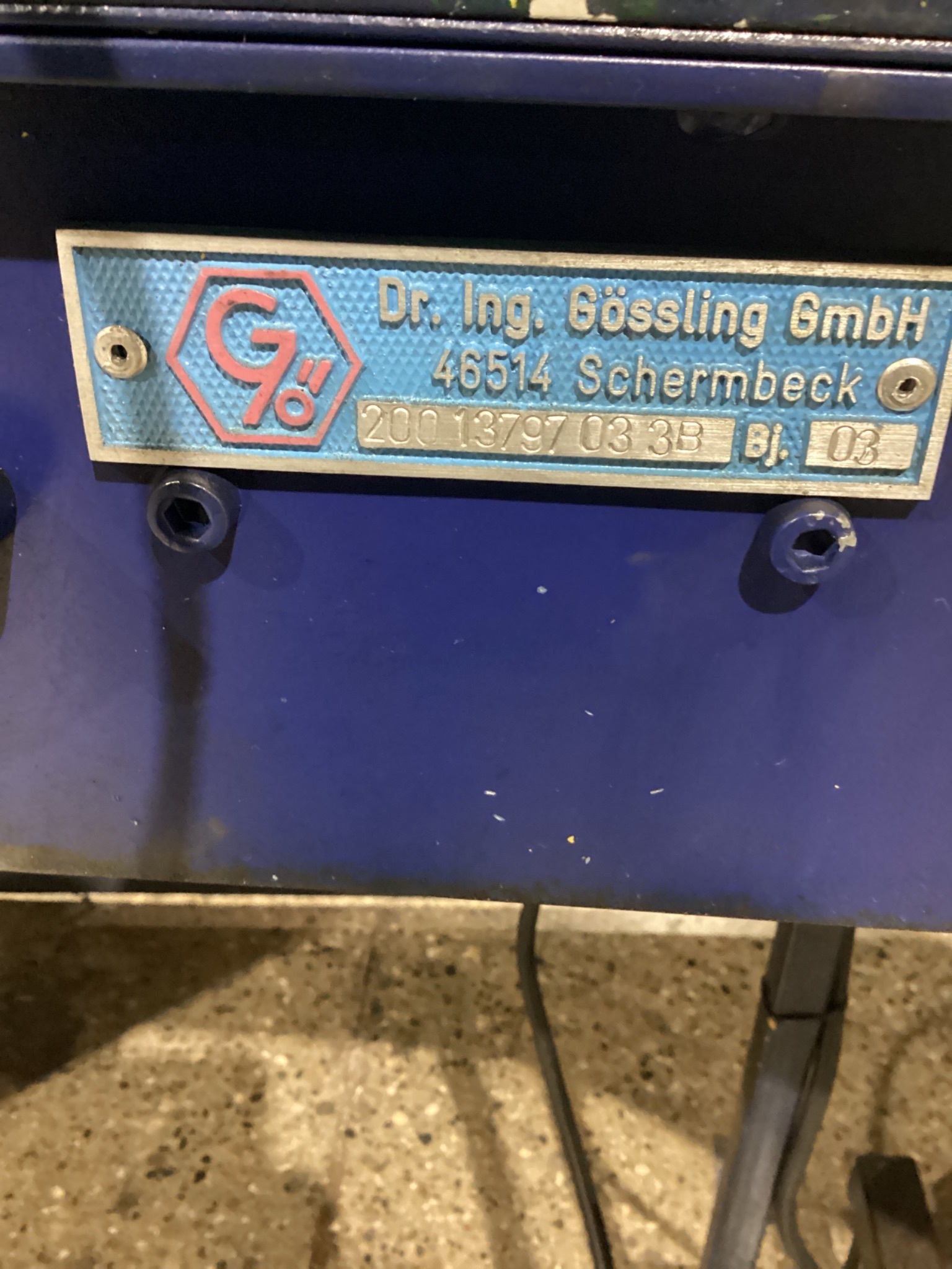 GÖSSLING 200-13797-03-3B Magnetic Slide Conveyor for Ferrous Scrap USED 4