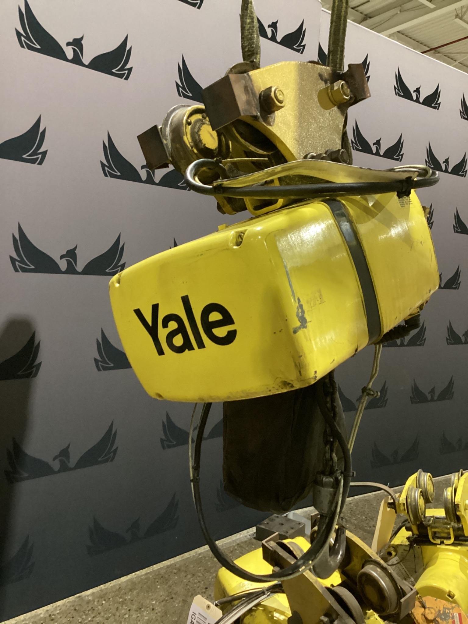 YALE KEL1-12L615S1 1-Ton Electric Chain Hoist USED 2