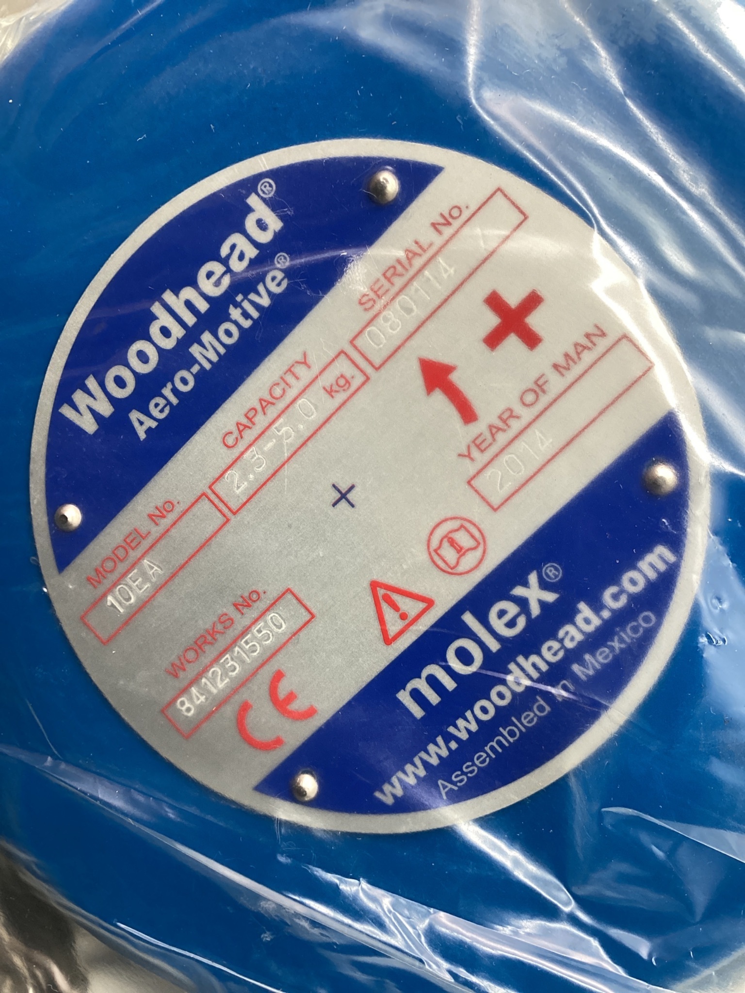 WOODHEAD 10EA Heavy-Duty Zero Gravity Tool Balancer NEW 6