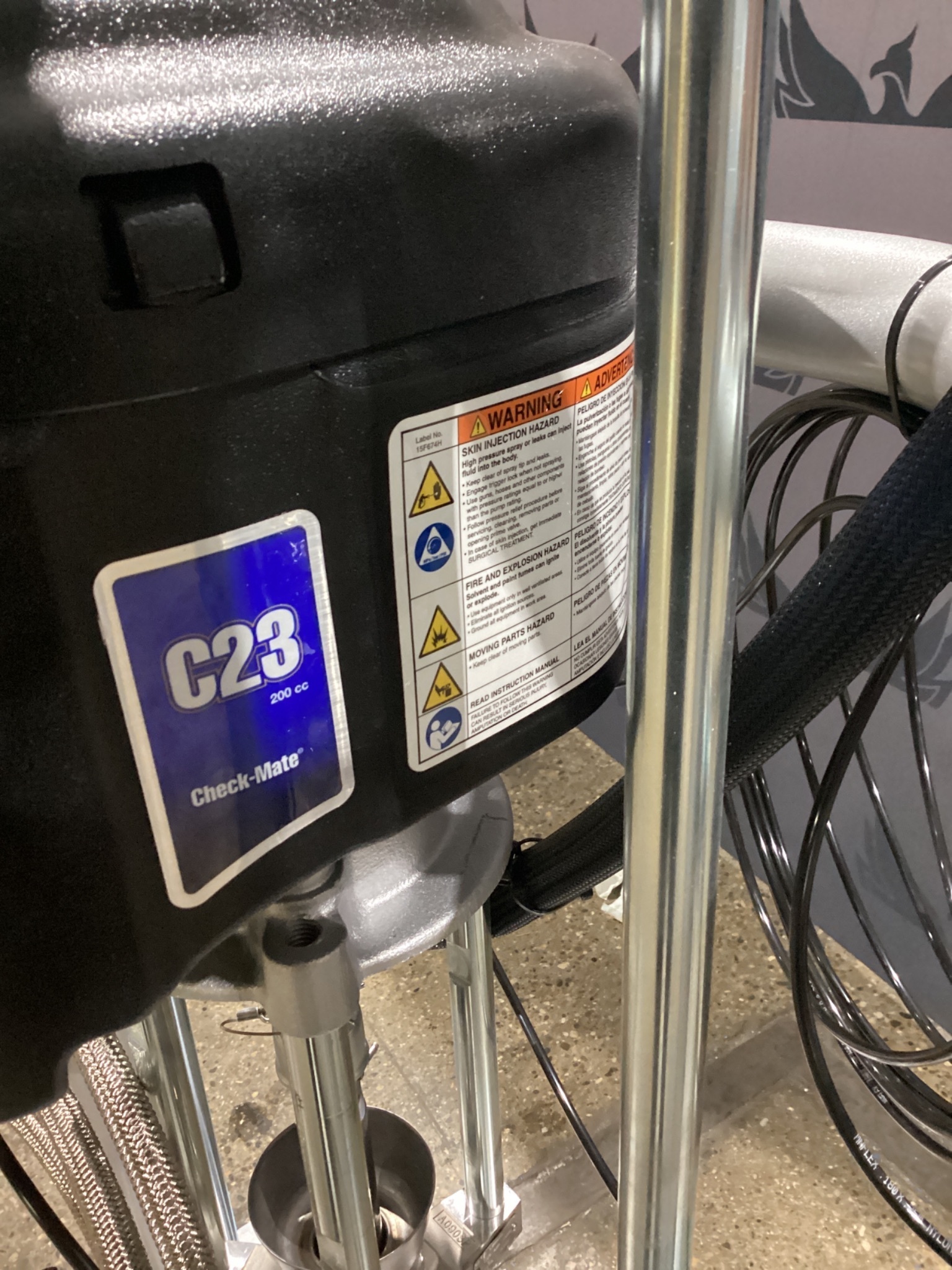 GRACO TC257J Check‑Mate Supply Pump 23:1 for 50 Gal Drum NEW 3