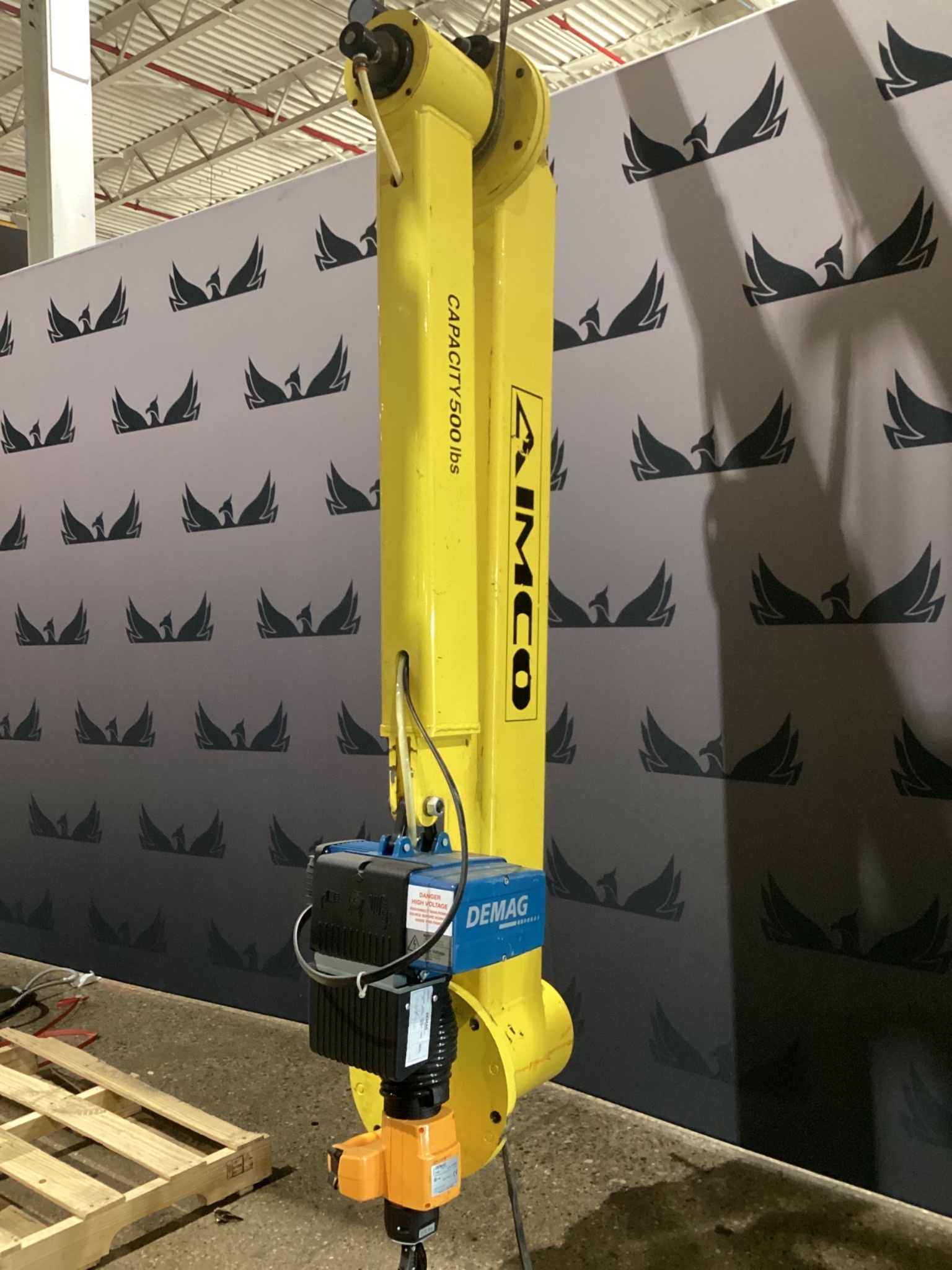 AIMCO SAJ500-9-P100 Articulated Jib Crane Arm USED 1