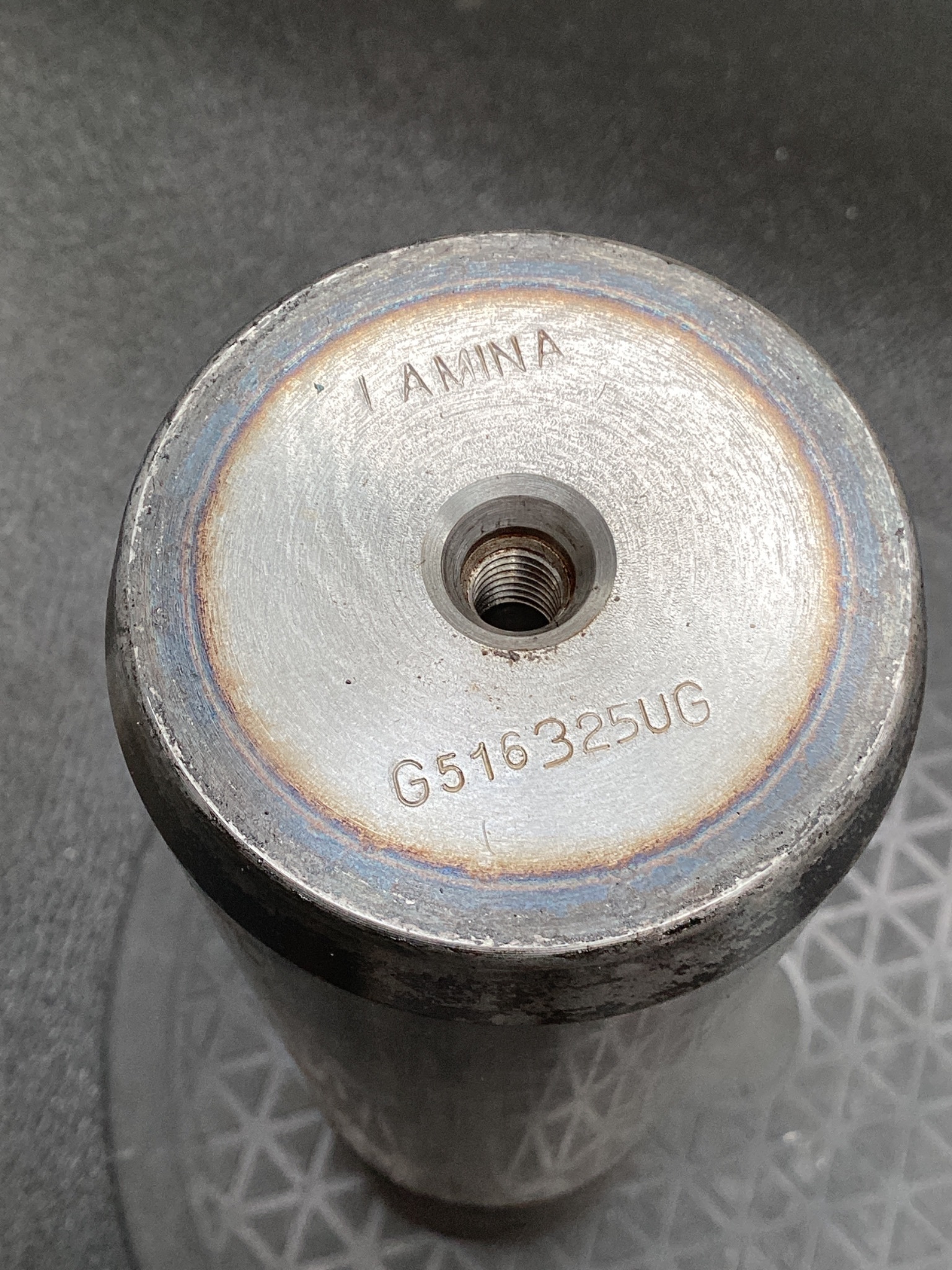 LAMINA G516325UG NAAMS Guide Pin 63mm x 250mm Unground USED 4