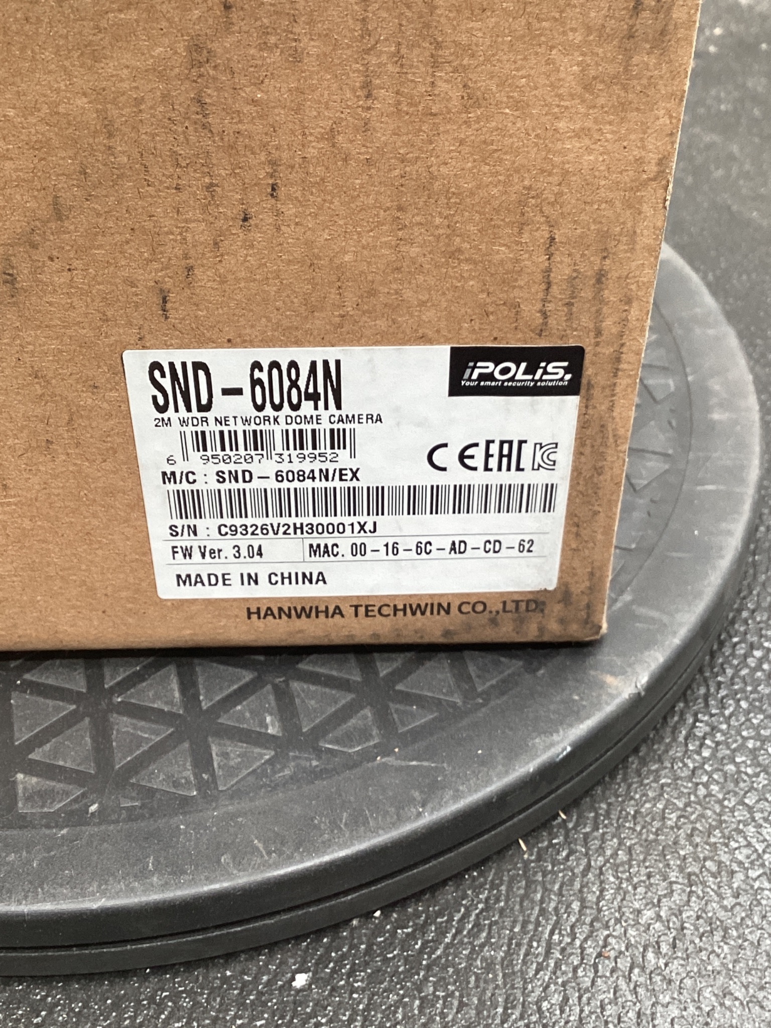 SAMSUNG SND-6084N 2MP Full HD Network Dome Camera 3–8.5mm Lens NEW 5
