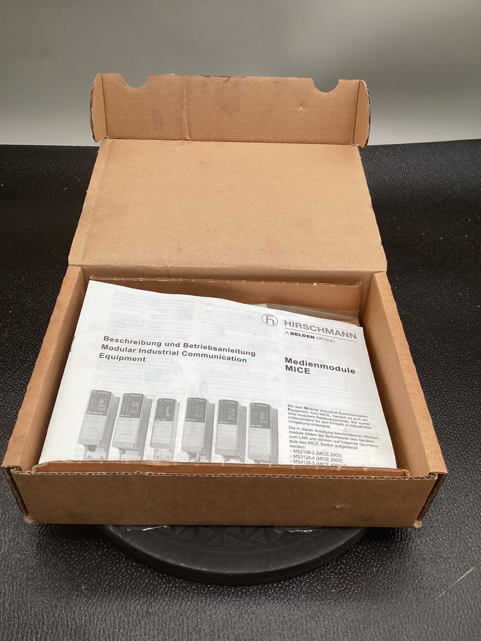 HIRSCHMANN MB-2T Backplane Extension Module 2-Slot NEW 2