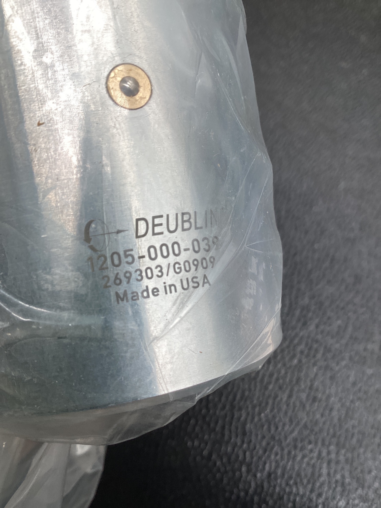 DEUBLIN 1205-000-039 ROTARY UNION 3/4-16 UNF RH NEW 4